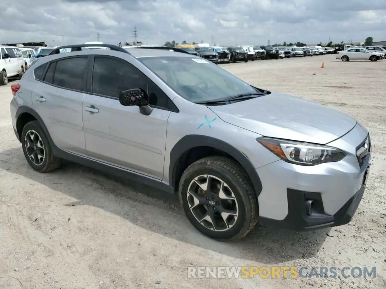 4 Photograph of a damaged car JF2GTAEC9KH315657 SUBARU CROSSTREK 2019