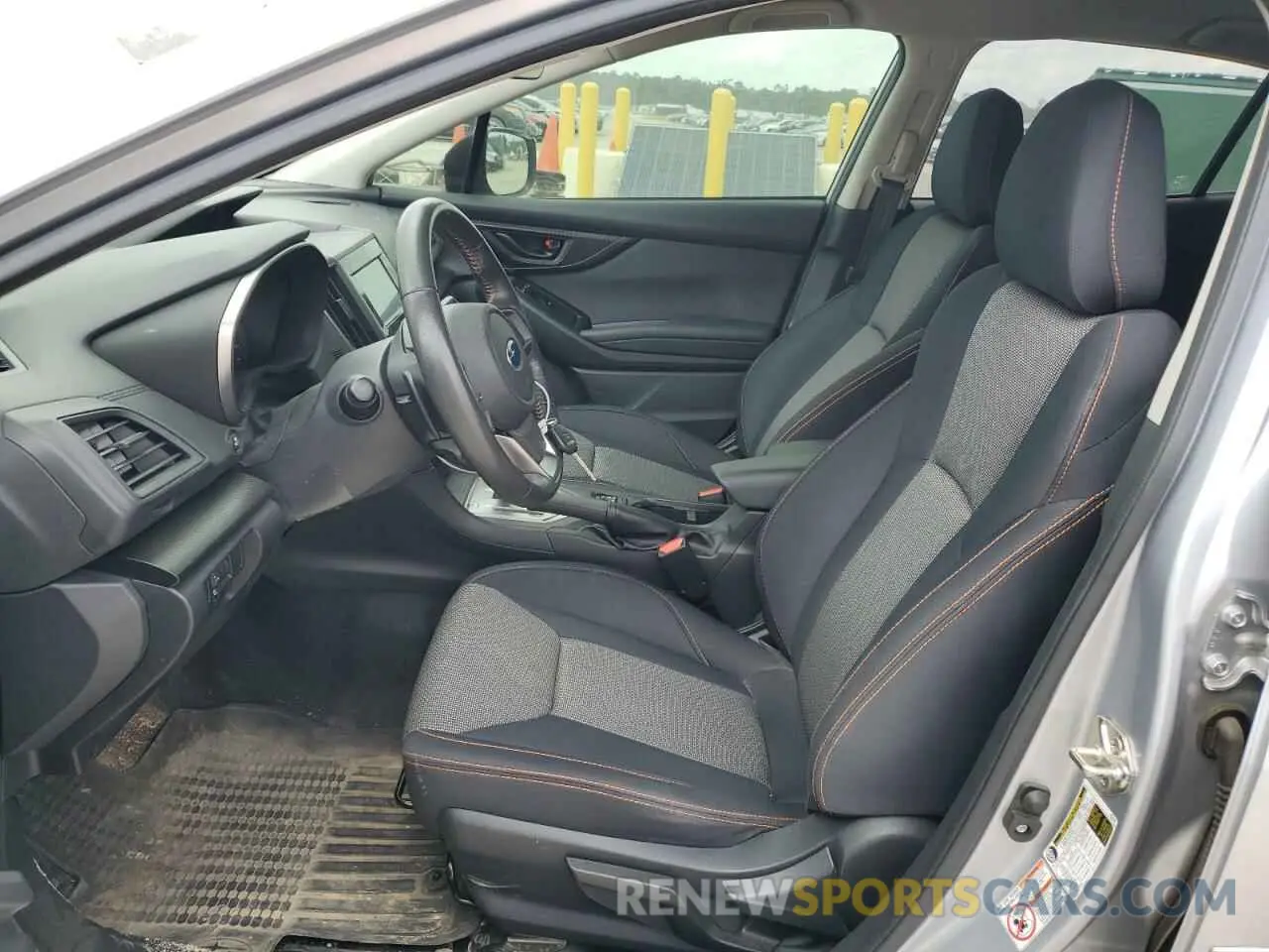 7 Photograph of a damaged car JF2GTAEC9KH315657 SUBARU CROSSTREK 2019
