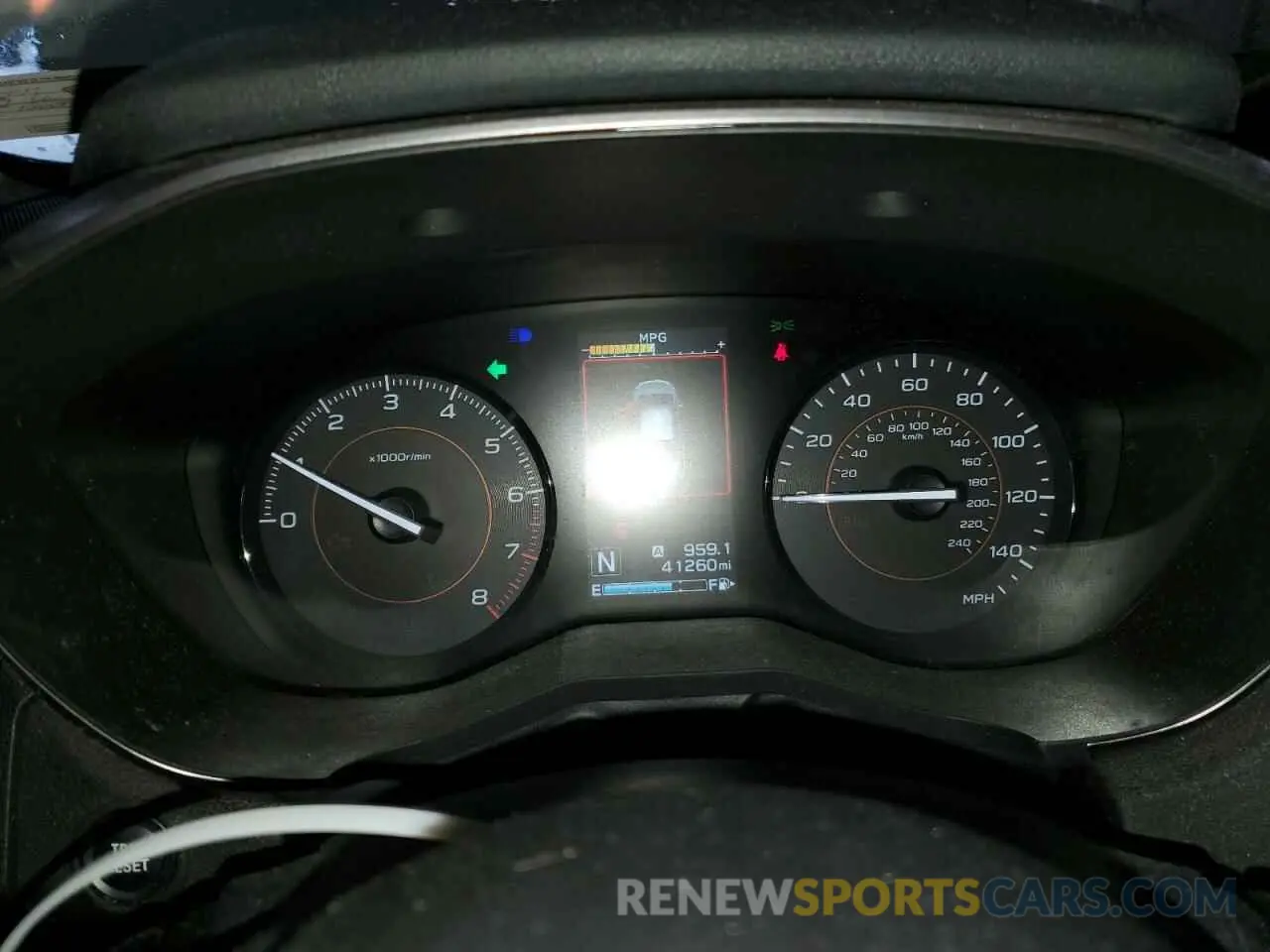9 Photograph of a damaged car JF2GTAECXK8242931 SUBARU CROSSTREK 2019