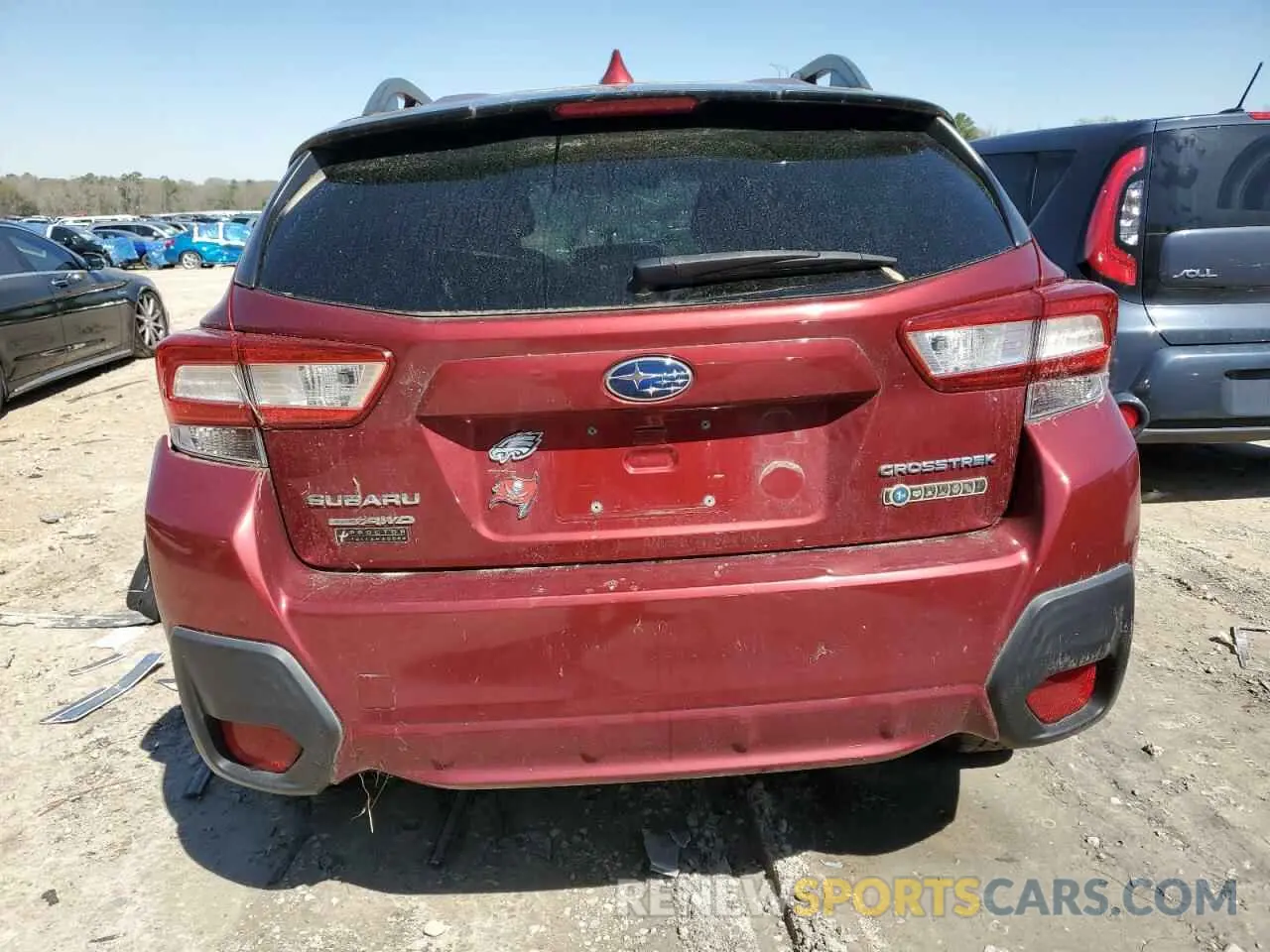 6 Photograph of a damaged car JF2GTAECXK8258966 SUBARU CROSSTREK 2019