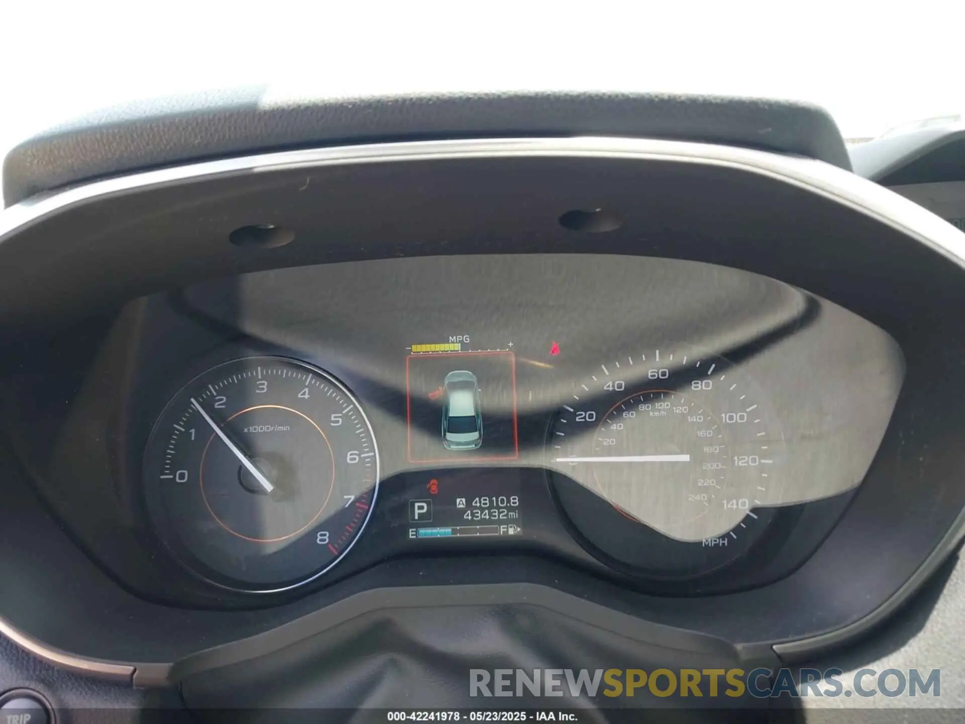 7 Photograph of a damaged car JF2GTAECXK8373812 SUBARU CROSSTREK 2019