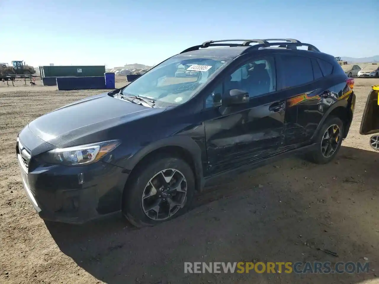 1 Photograph of a damaged car JF2GTAECXKH221738 SUBARU CROSSTREK 2019