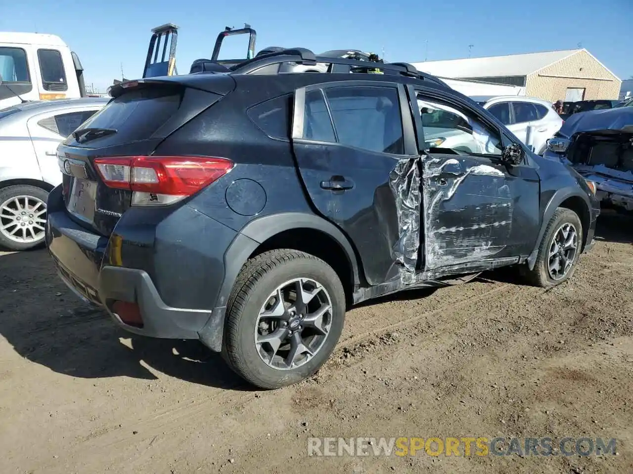 3 Photograph of a damaged car JF2GTAECXKH221738 SUBARU CROSSTREK 2019