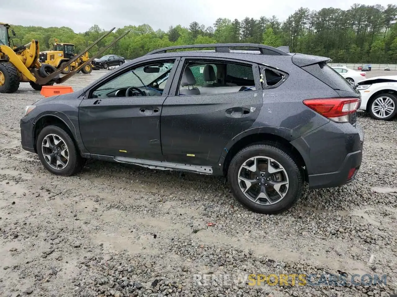 2 Photograph of a damaged car JF2GTAECXKH242525 SUBARU CROSSTREK 2019