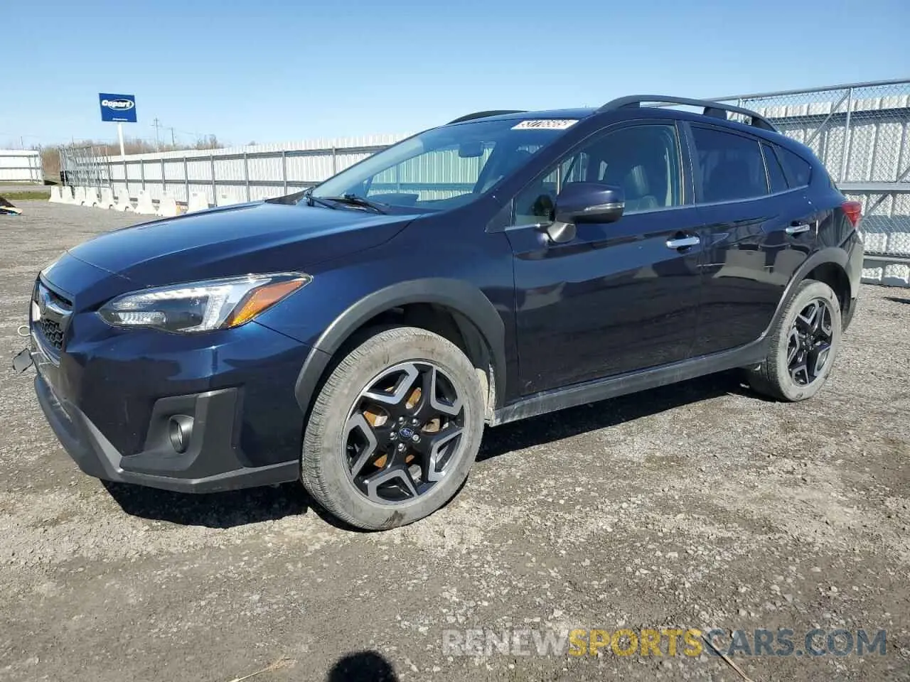 1 Photograph of a damaged car JF2GTALC4KH238943 SUBARU CROSSTREK 2019
