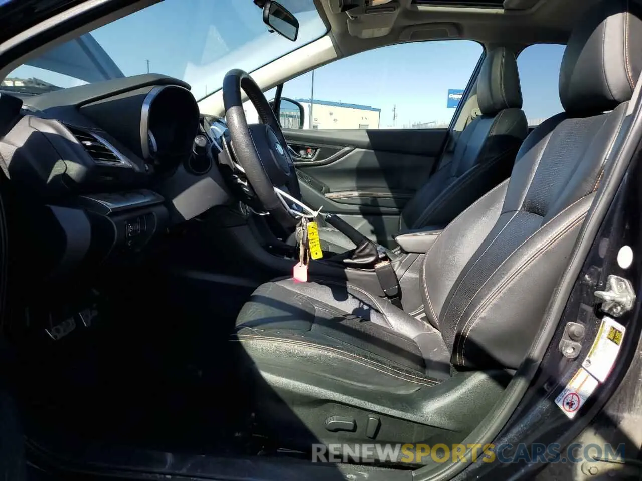 7 Photograph of a damaged car JF2GTALC4KH238943 SUBARU CROSSTREK 2019