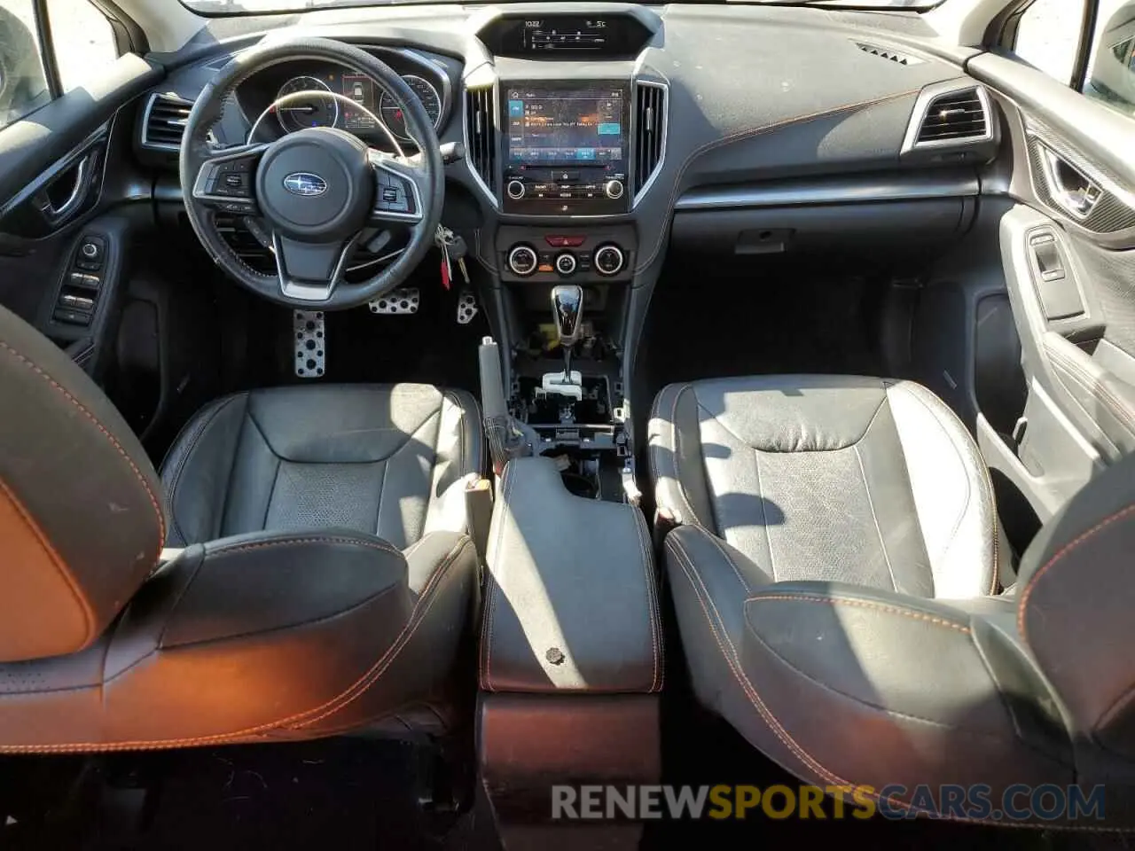 8 Photograph of a damaged car JF2GTALC4KH238943 SUBARU CROSSTREK 2019
