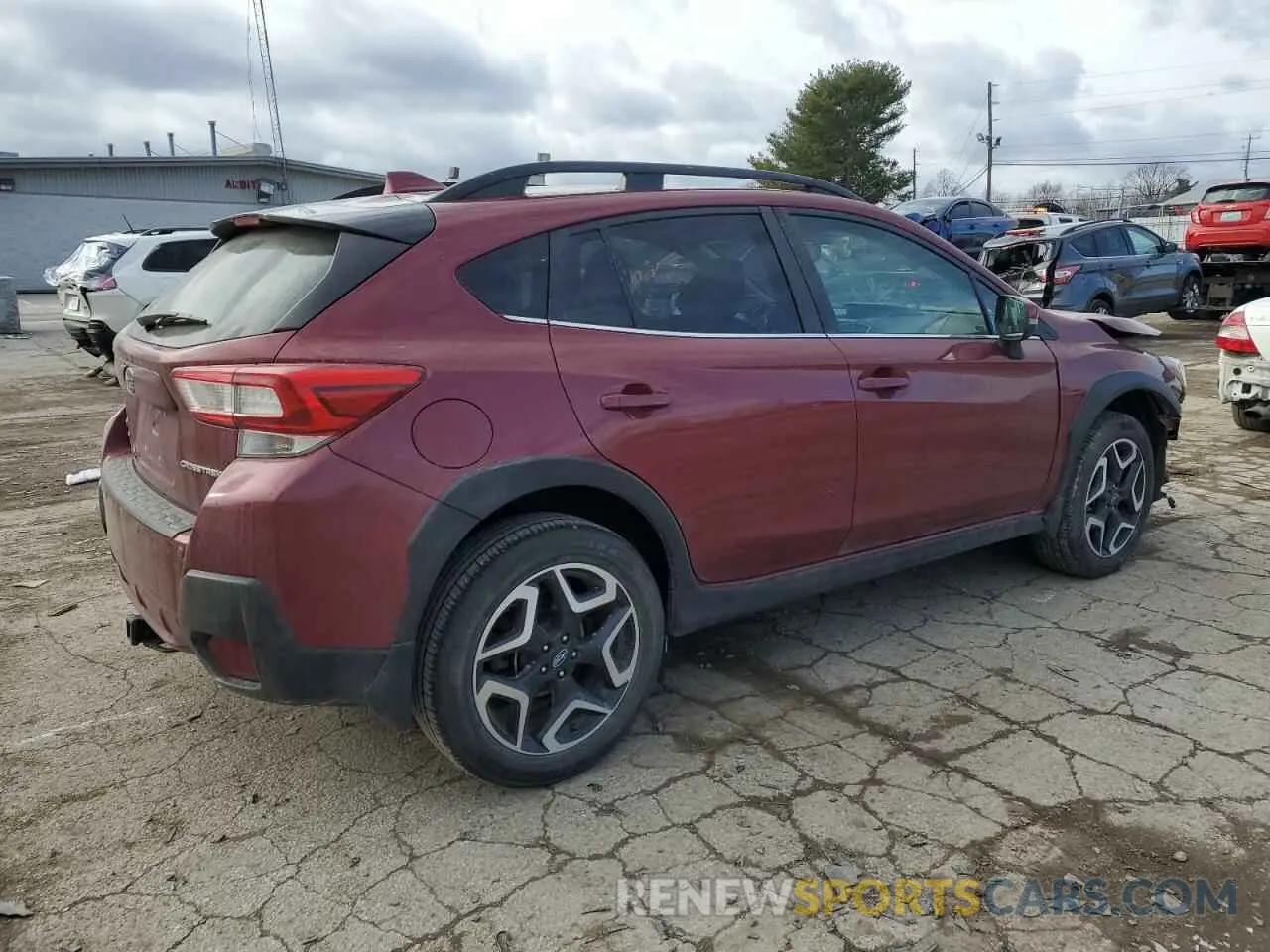 3 Photograph of a damaged car JF2GTAMC0K8206909 SUBARU CROSSTREK 2019