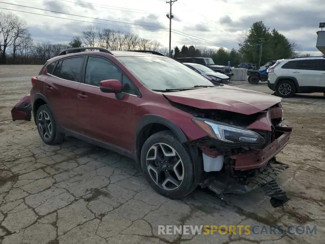 4 Photograph of a damaged car JF2GTAMC0K8206909 SUBARU CROSSTREK 2019