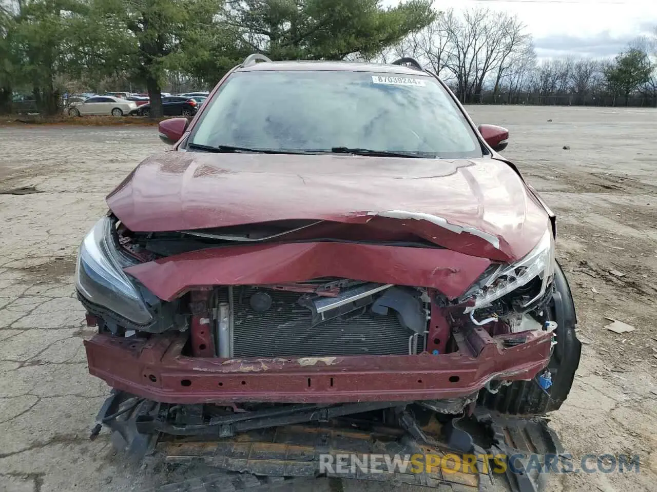 5 Photograph of a damaged car JF2GTAMC0K8206909 SUBARU CROSSTREK 2019