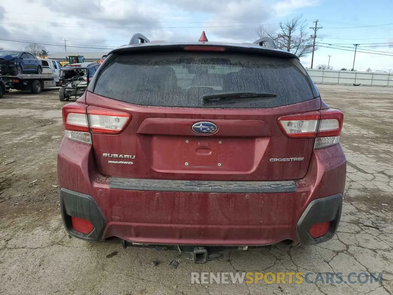 6 Photograph of a damaged car JF2GTAMC0K8206909 SUBARU CROSSTREK 2019