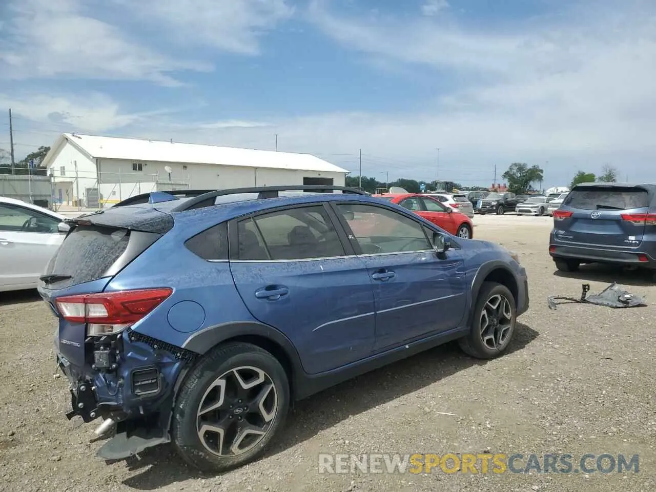 3 Photograph of a damaged car JF2GTAMC0K8336494 SUBARU CROSSTREK 2019