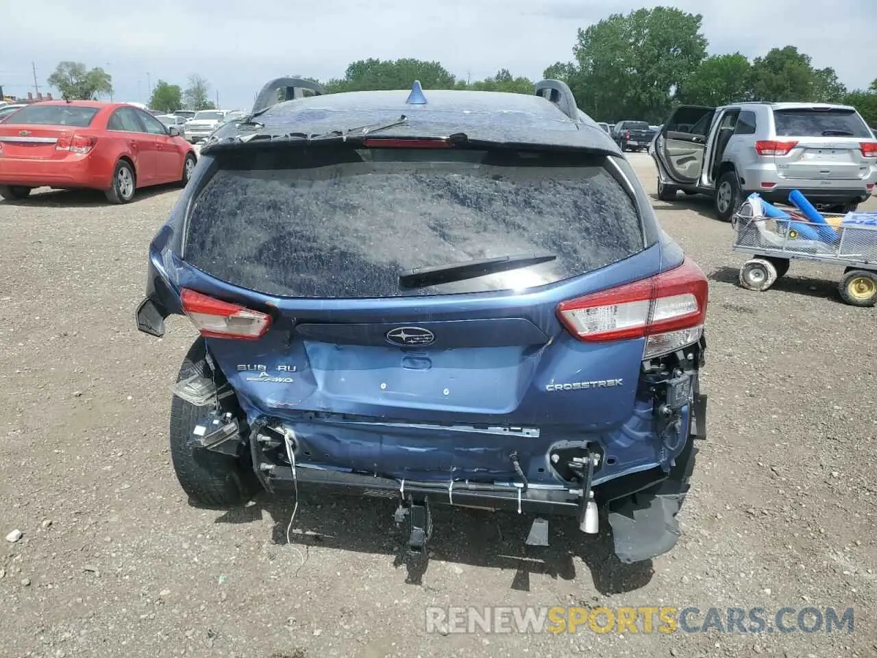6 Photograph of a damaged car JF2GTAMC0K8336494 SUBARU CROSSTREK 2019
