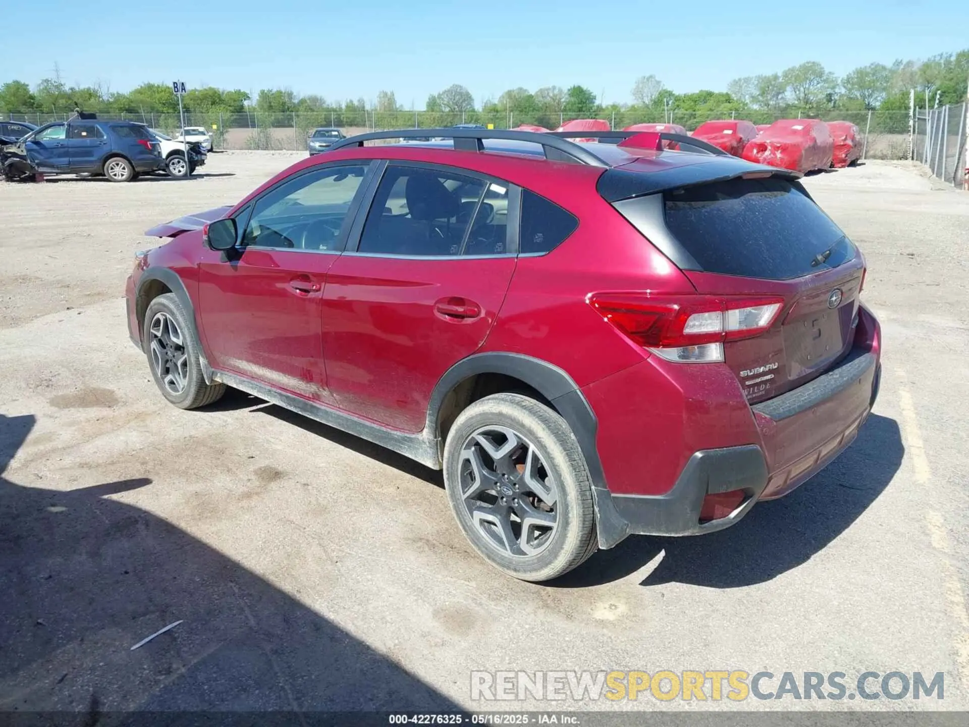 3 Photograph of a damaged car JF2GTAMC0K8343347 SUBARU CROSSTREK 2019