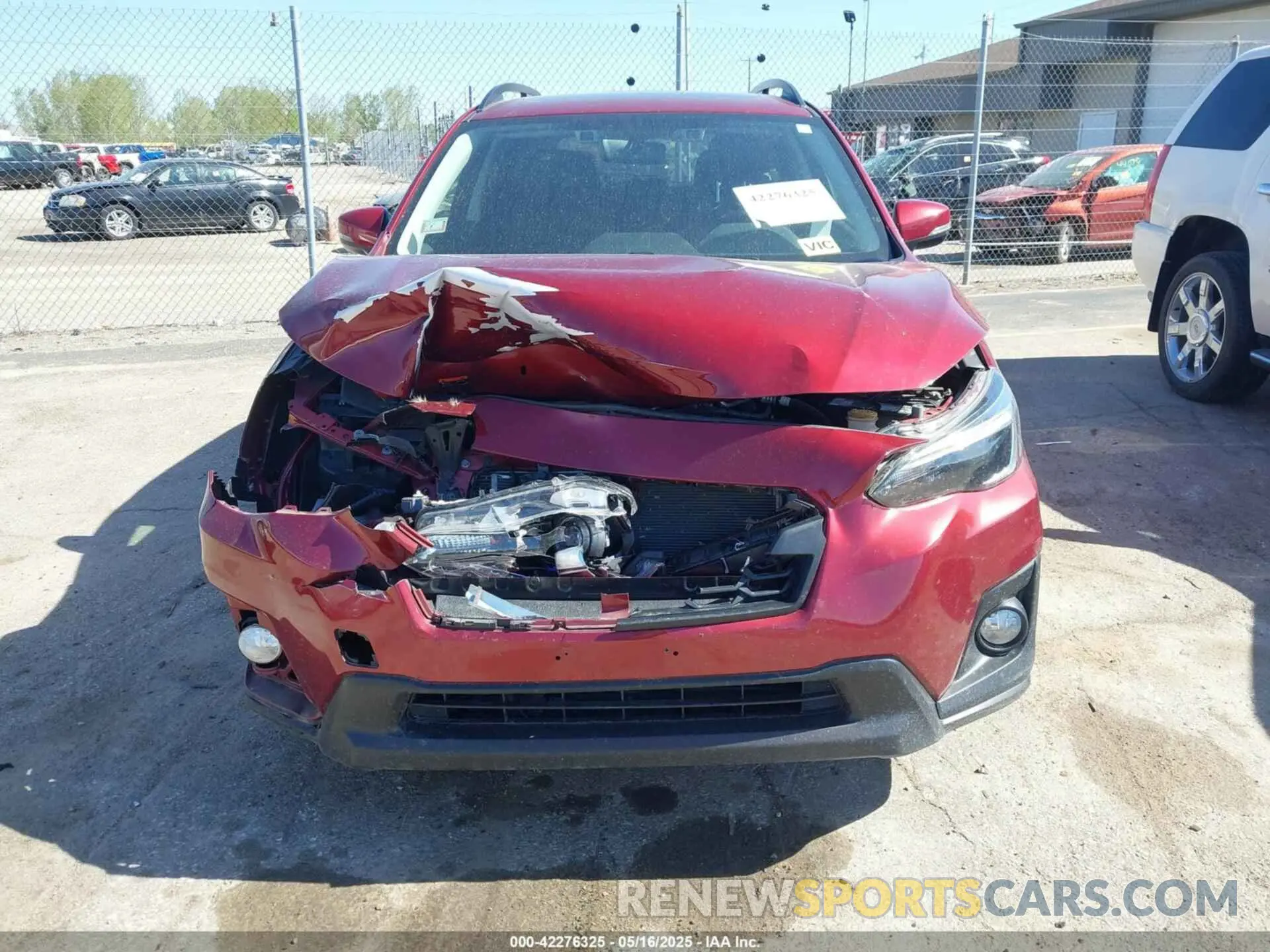 6 Photograph of a damaged car JF2GTAMC0K8343347 SUBARU CROSSTREK 2019