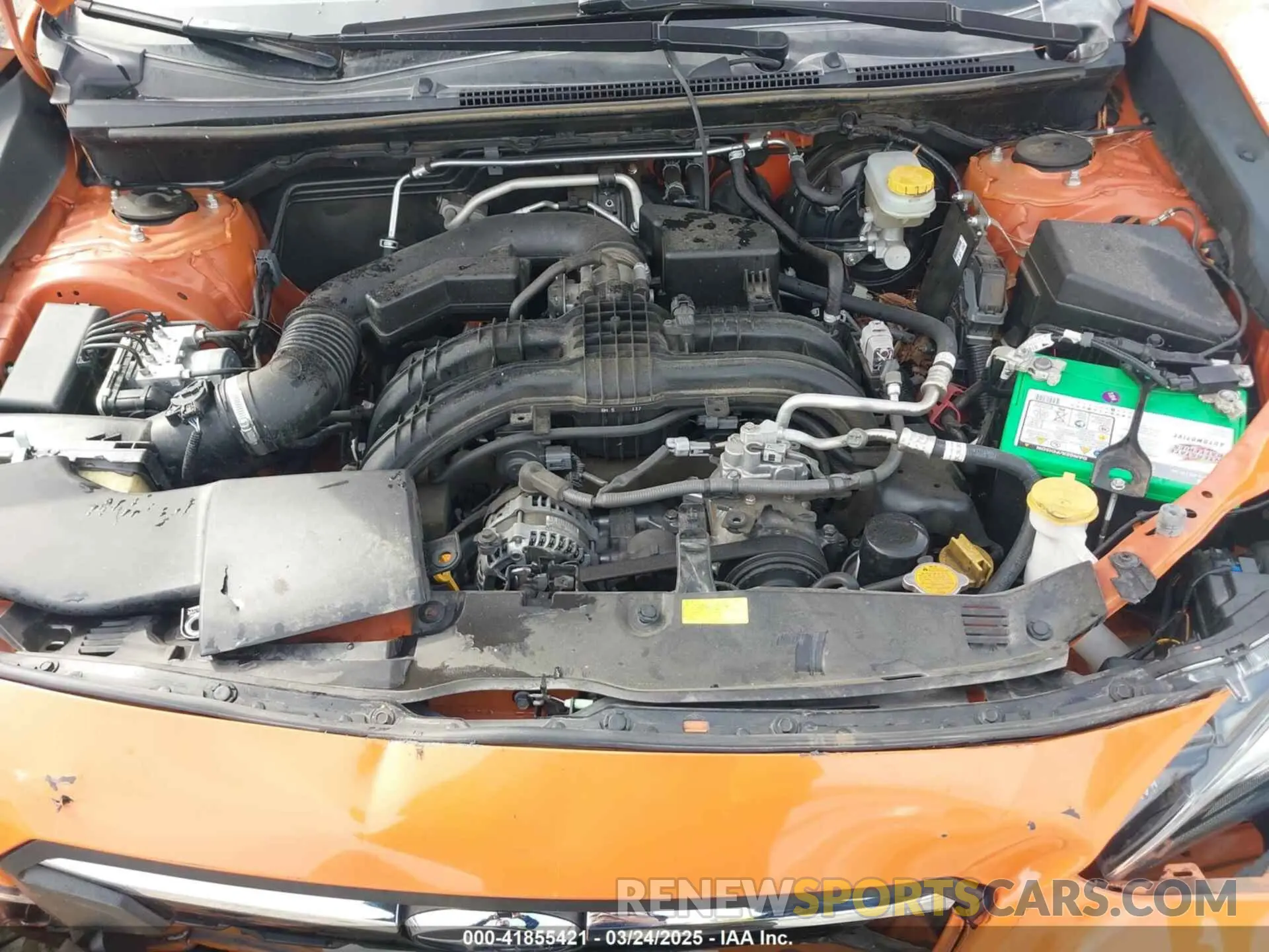 10 Photograph of a damaged car JF2GTAMC1K8242835 SUBARU CROSSTREK 2019
