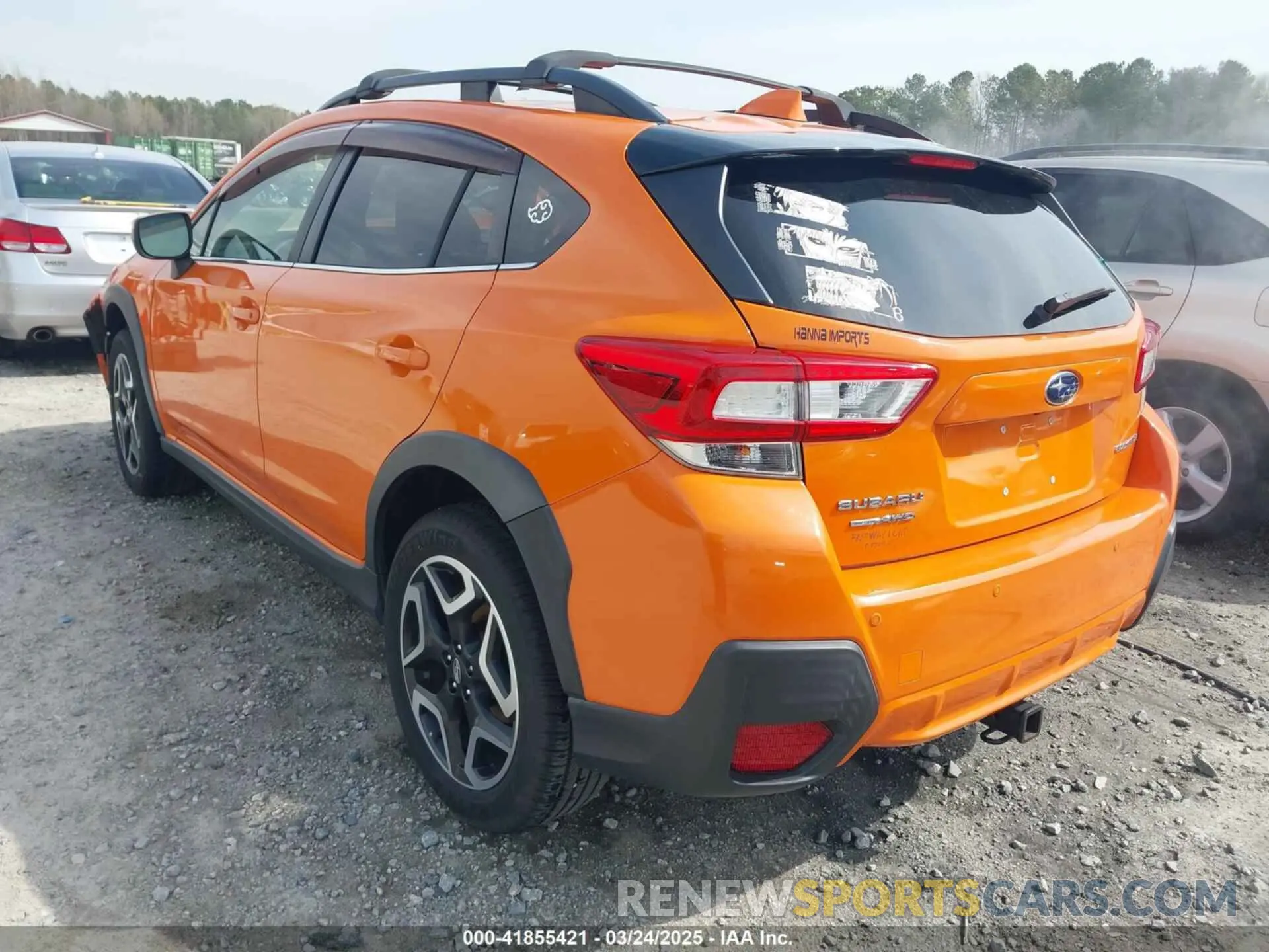 3 Photograph of a damaged car JF2GTAMC1K8242835 SUBARU CROSSTREK 2019