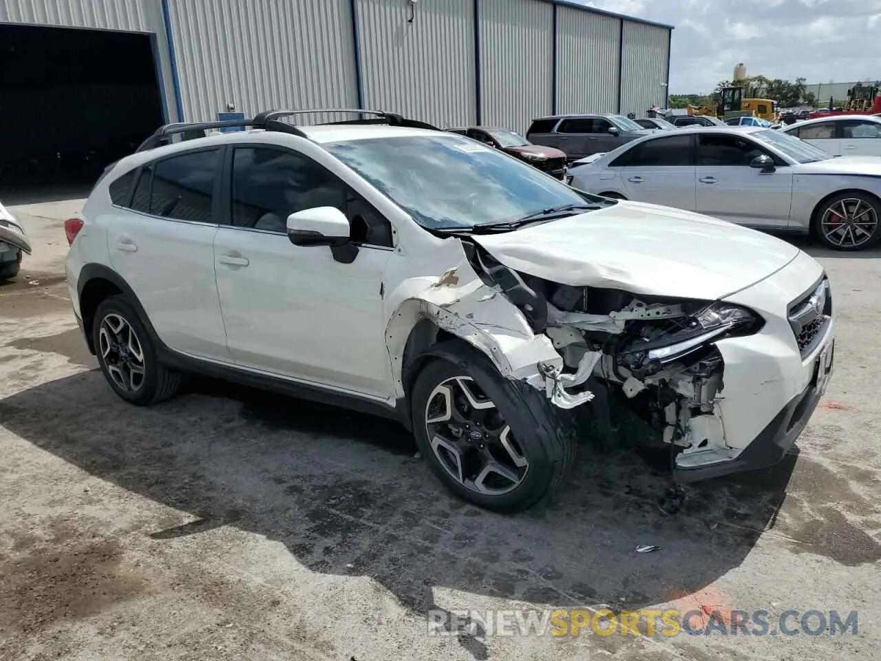 4 Photograph of a damaged car JF2GTAMC1K8296135 SUBARU CROSSTREK 2019