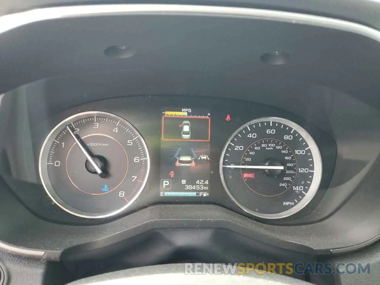 9 Photograph of a damaged car JF2GTAMC1K8296135 SUBARU CROSSTREK 2019