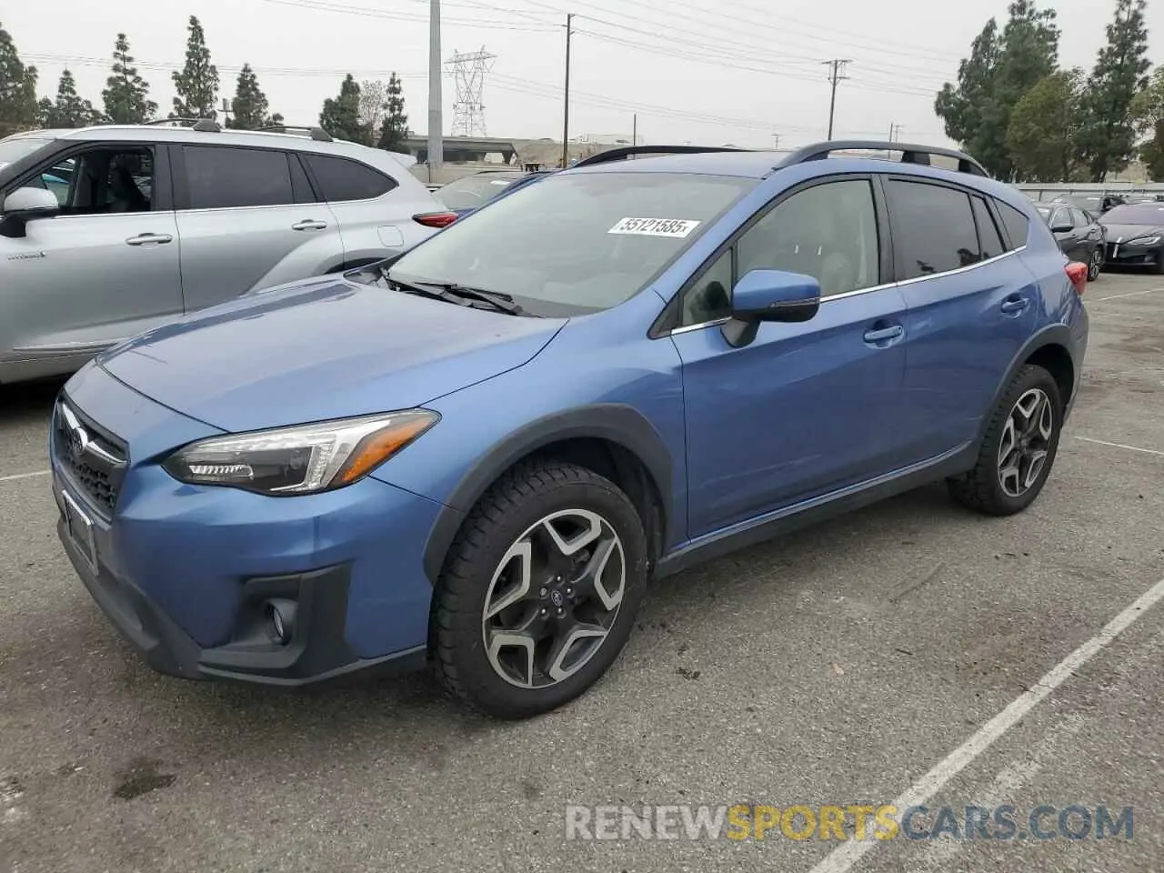 1 Photograph of a damaged car JF2GTAMC1KH293039 SUBARU CROSSTREK 2019