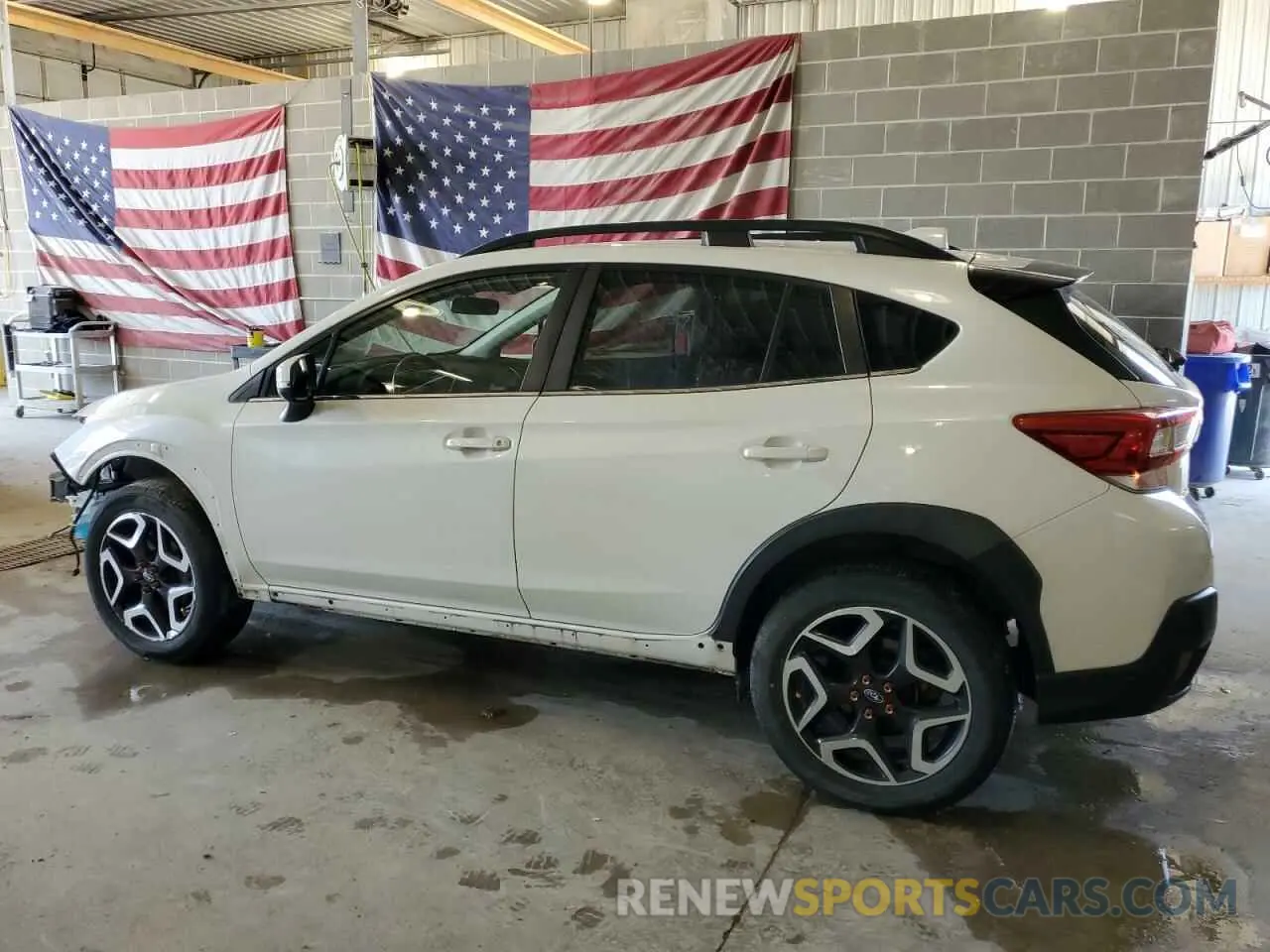 2 Photograph of a damaged car JF2GTAMC1KH322636 SUBARU CROSSTREK 2019
