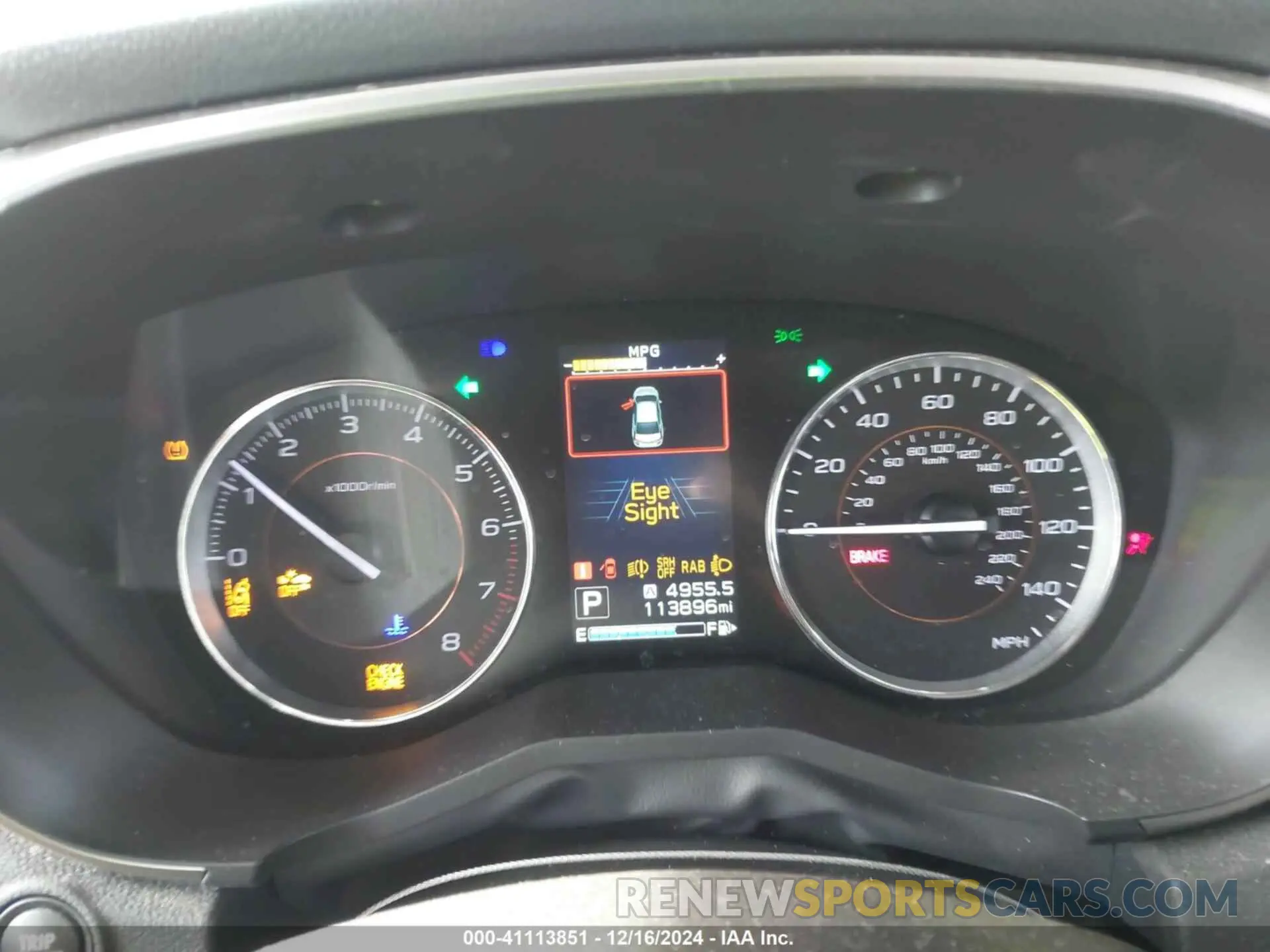 7 Photograph of a damaged car JF2GTAMC2K8311354 SUBARU CROSSTREK 2019