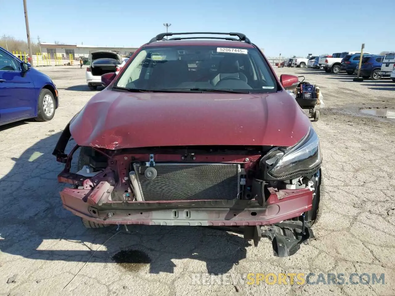 5 Photograph of a damaged car JF2GTAMC2KH219063 SUBARU CROSSTREK 2019