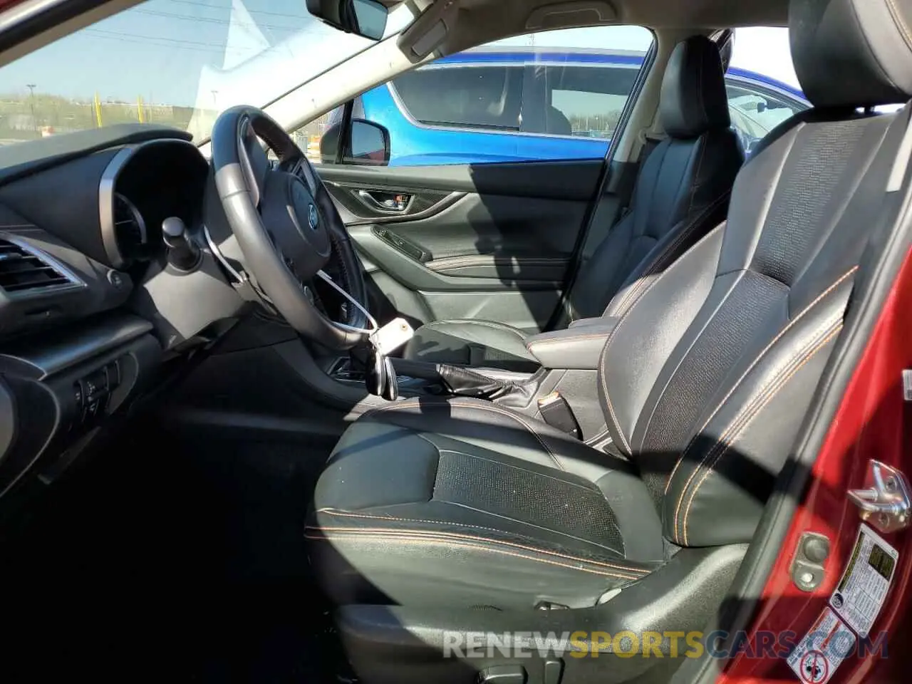 7 Photograph of a damaged car JF2GTAMC2KH219063 SUBARU CROSSTREK 2019