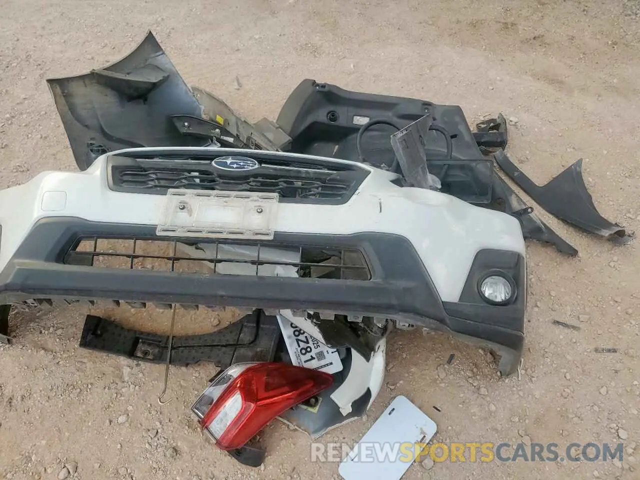 12 Photograph of a damaged car JF2GTAMC2KH314495 SUBARU CROSSTREK 2019