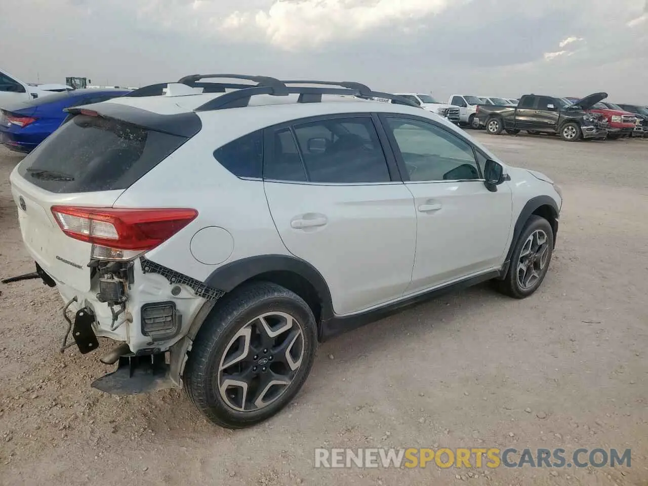 3 Photograph of a damaged car JF2GTAMC2KH314495 SUBARU CROSSTREK 2019