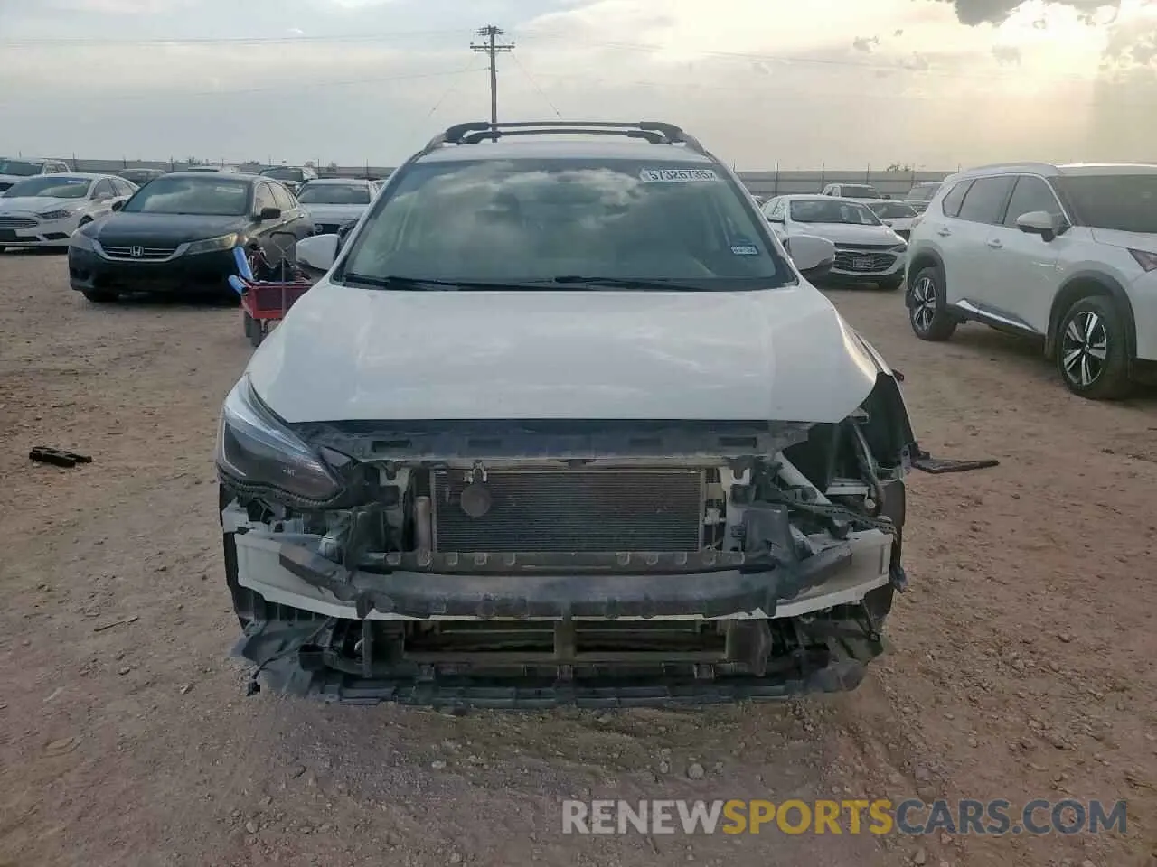 5 Photograph of a damaged car JF2GTAMC2KH314495 SUBARU CROSSTREK 2019