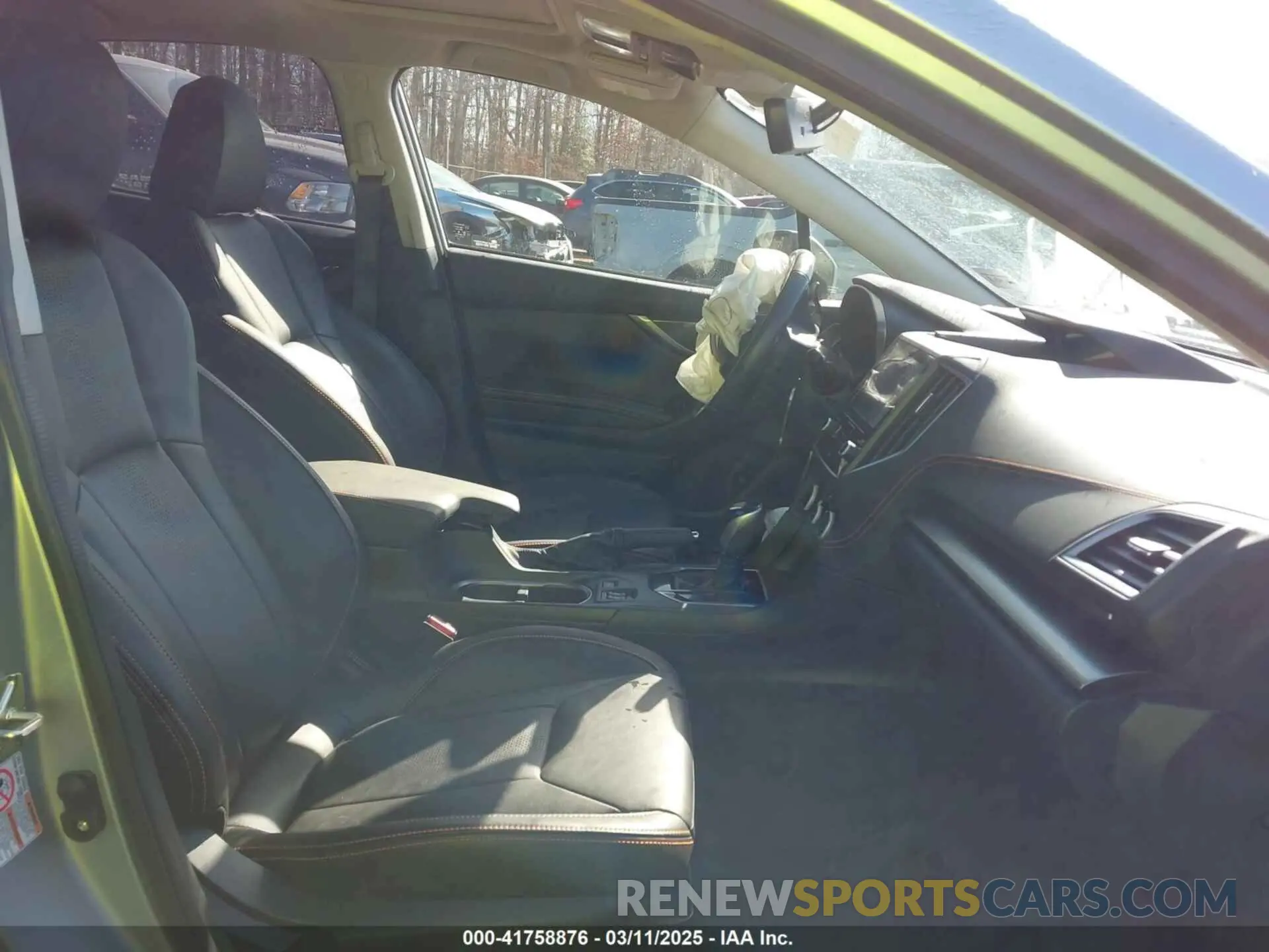 5 Photograph of a damaged car JF2GTAMC3KH319415 SUBARU CROSSTREK 2019