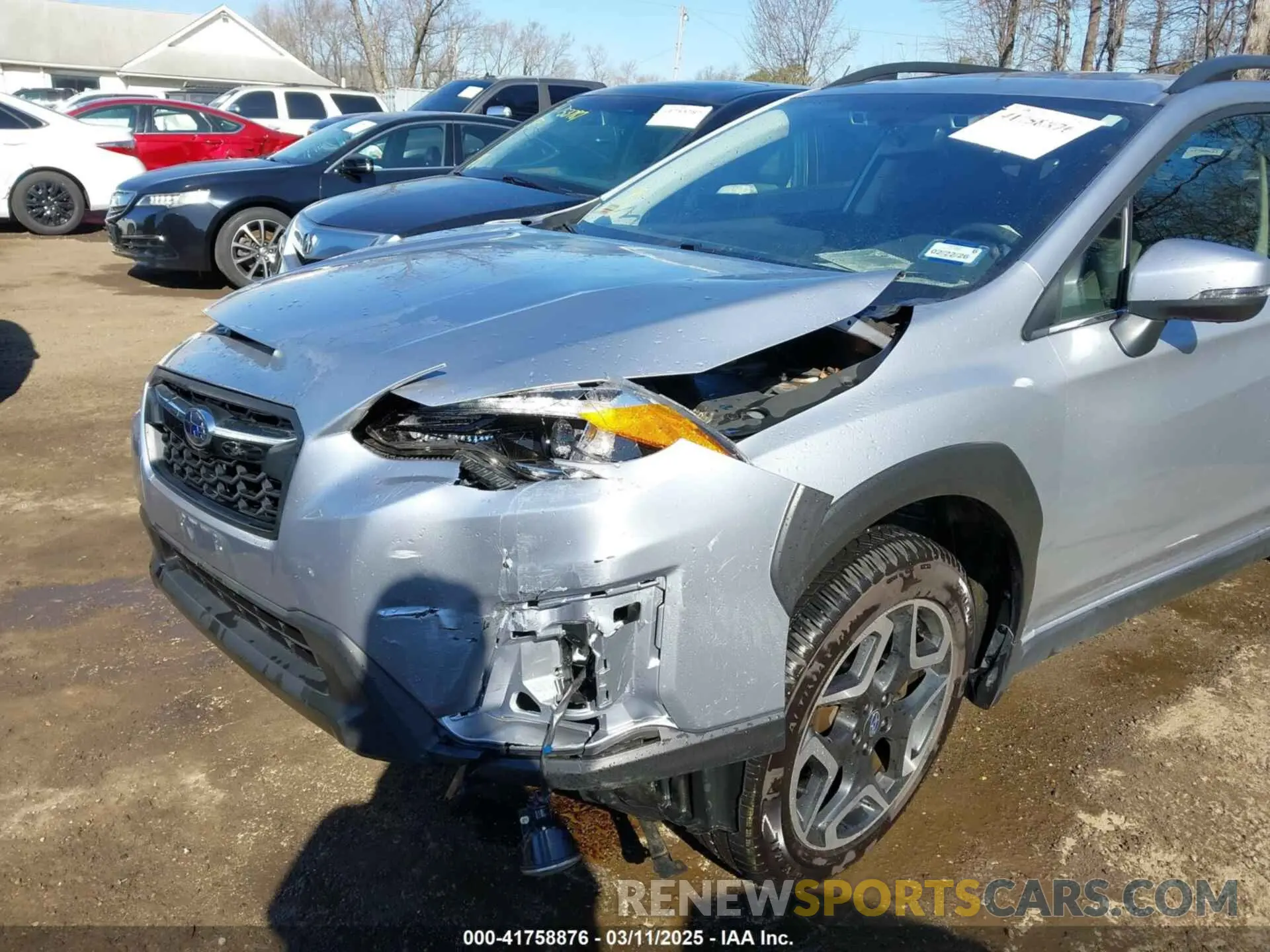 6 Photograph of a damaged car JF2GTAMC3KH319415 SUBARU CROSSTREK 2019