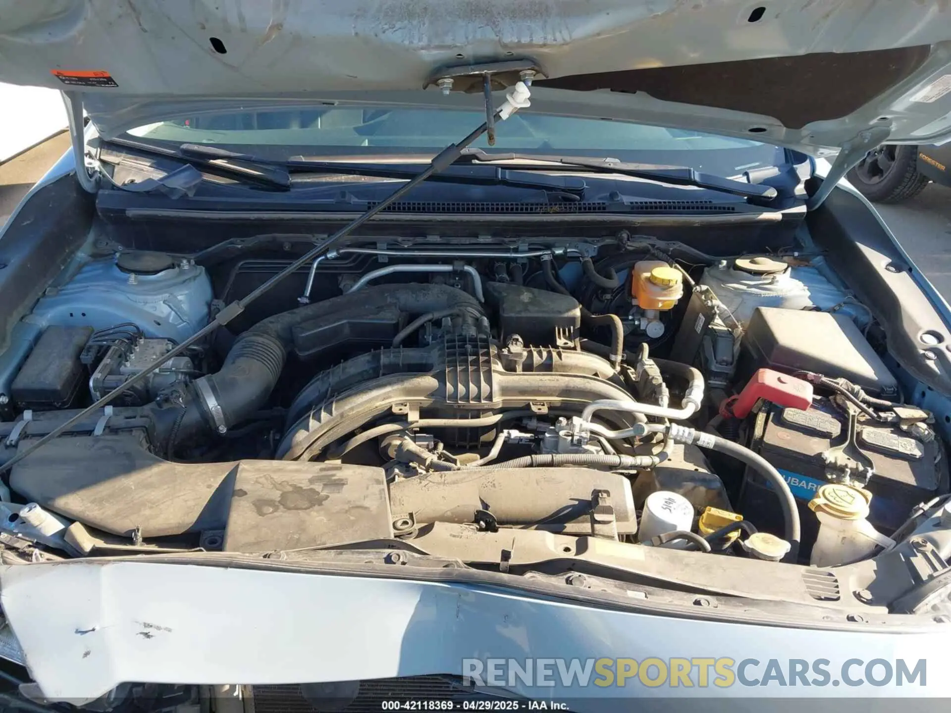 10 Photograph of a damaged car JF2GTAMC4KH345778 SUBARU CROSSTREK 2019