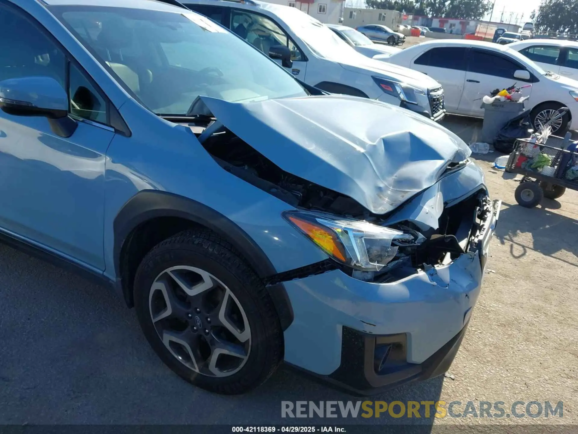 6 Photograph of a damaged car JF2GTAMC4KH345778 SUBARU CROSSTREK 2019