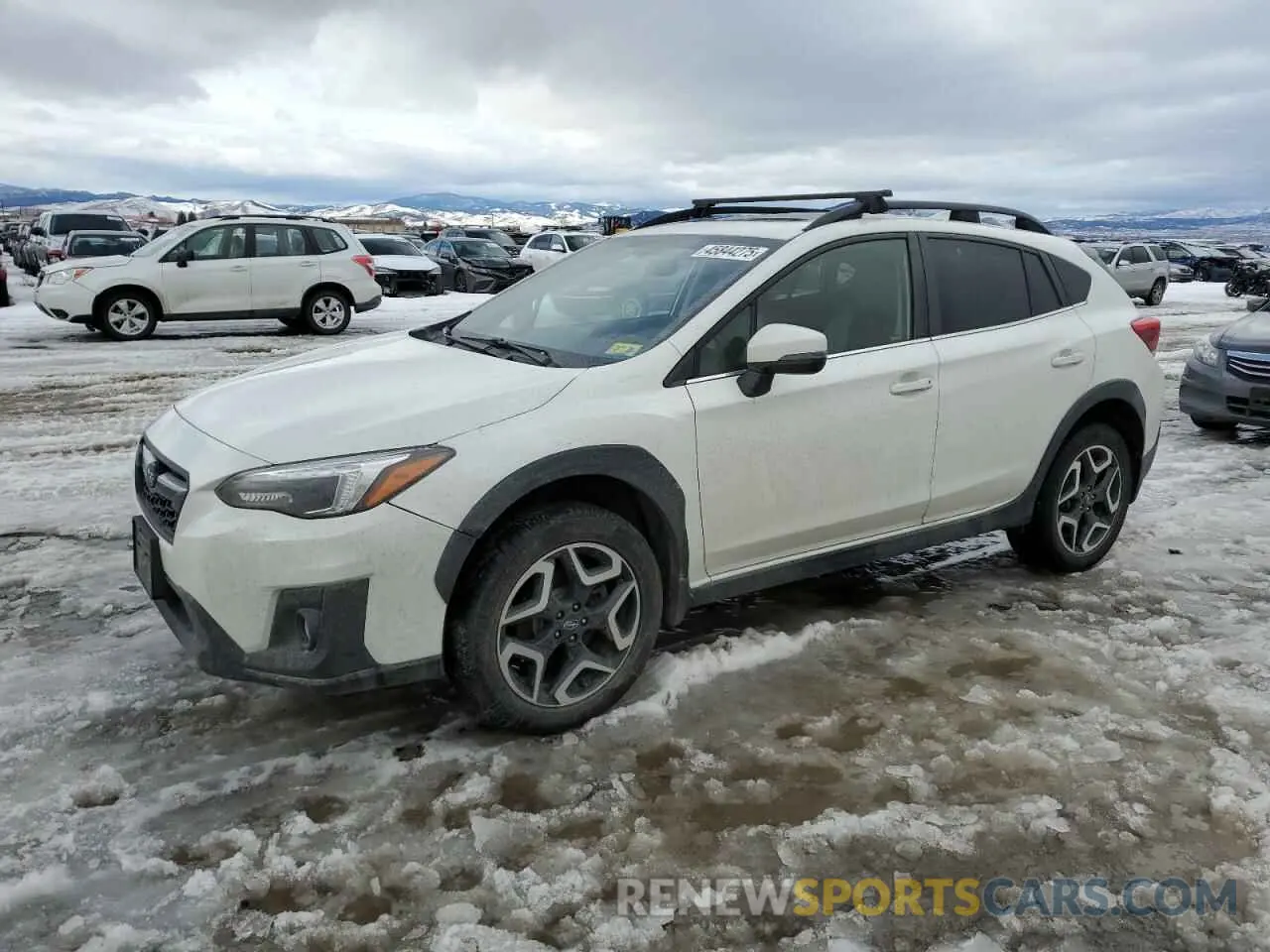1 Photograph of a damaged car JF2GTAMC4KH392504 SUBARU CROSSTREK 2019