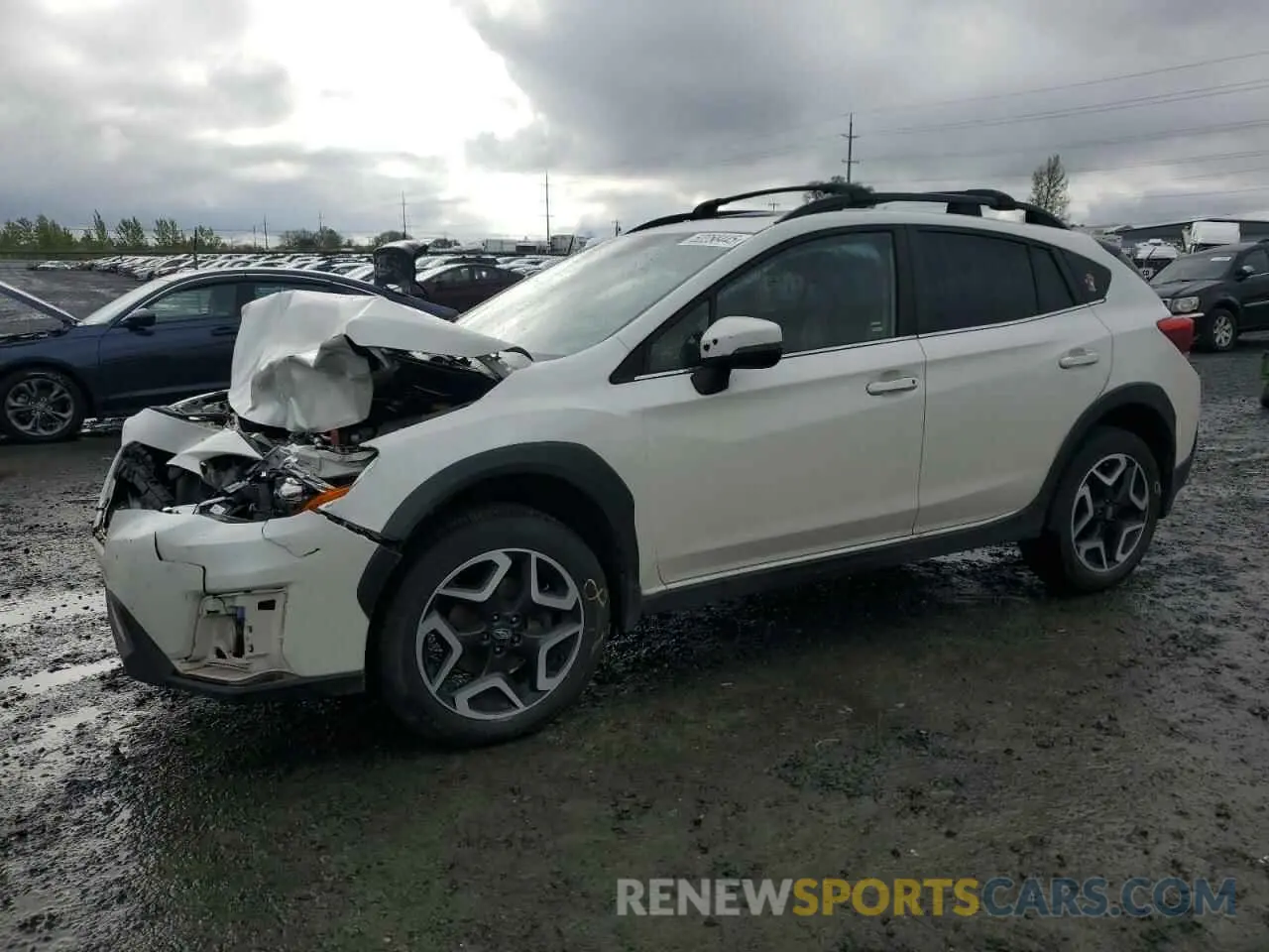 1 Photograph of a damaged car JF2GTAMC5K8266264 SUBARU CROSSTREK 2019