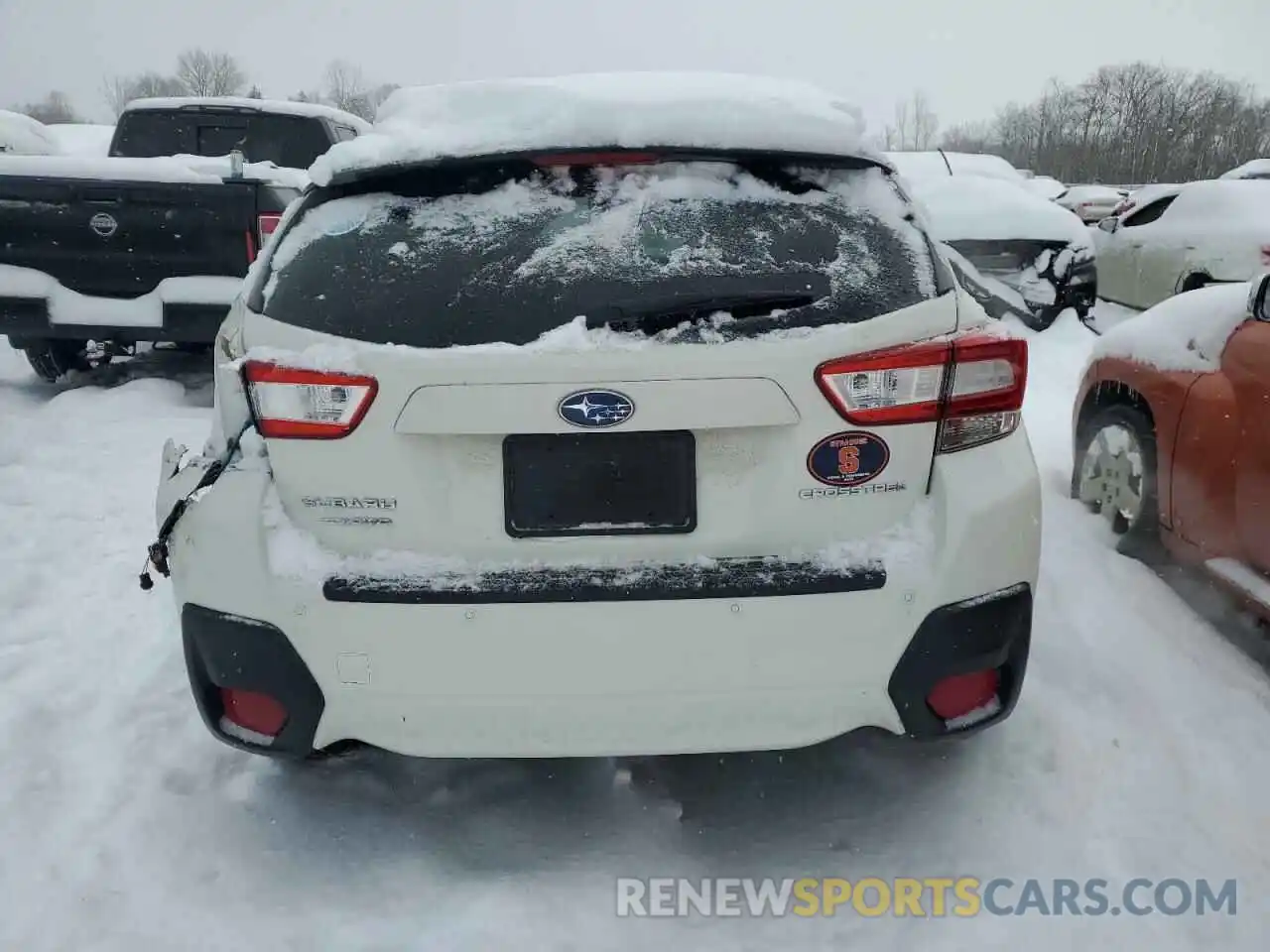 6 Photograph of a damaged car JF2GTAMC5K8349239 SUBARU CROSSTREK 2019