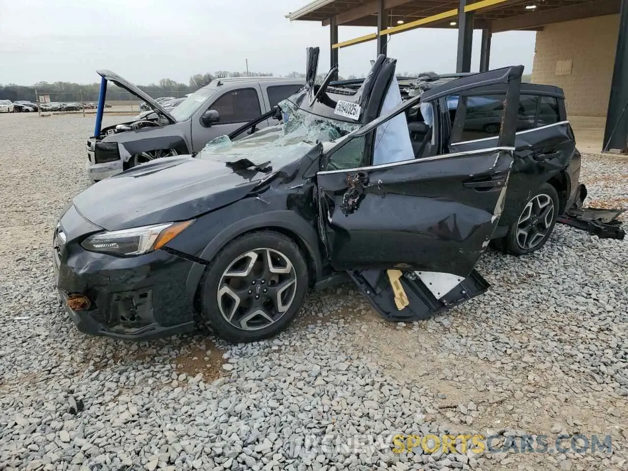 1 Photograph of a damaged car JF2GTAMC6KH240577 SUBARU CROSSTREK 2019