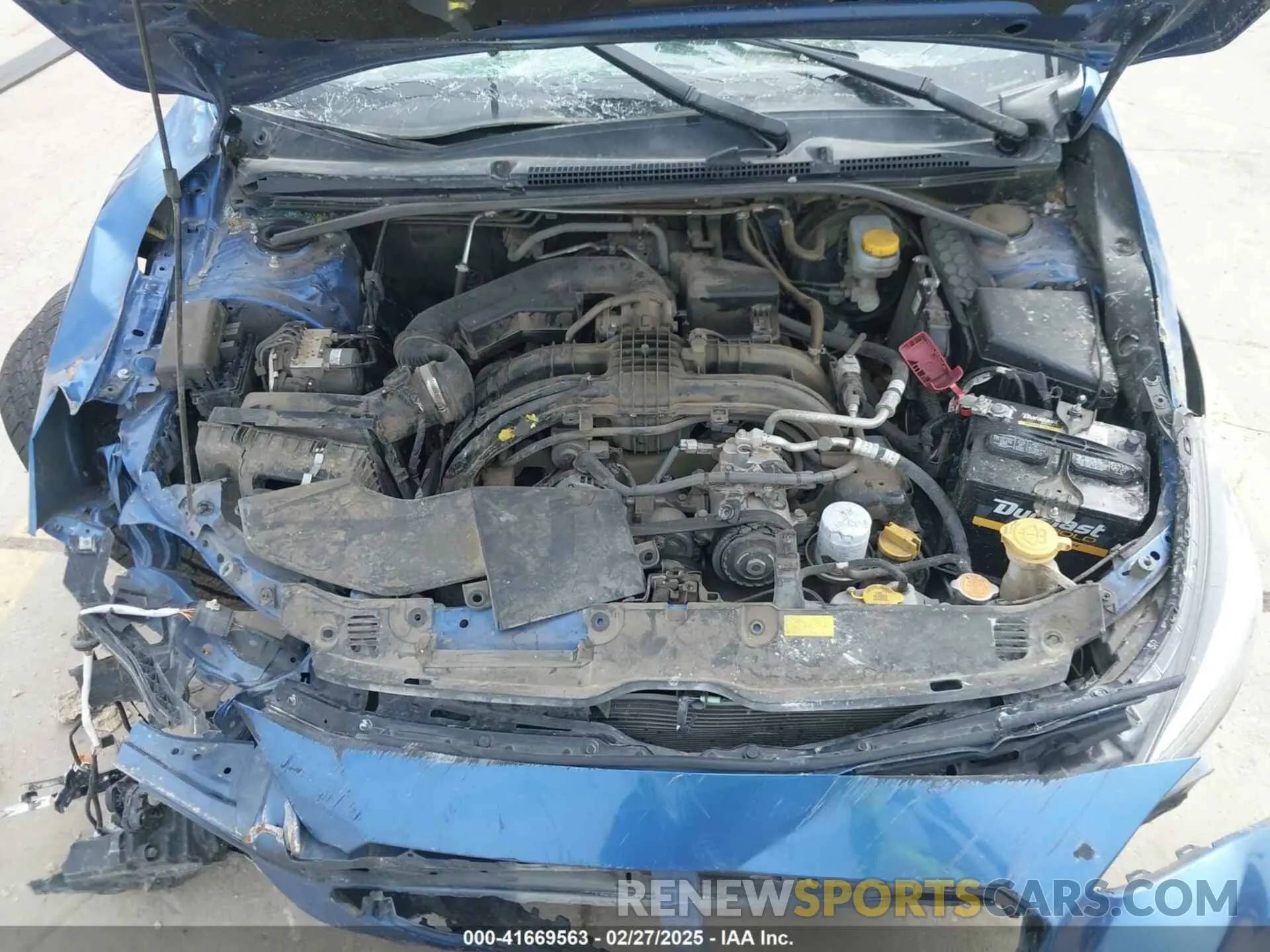 10 Photograph of a damaged car JF2GTAMC6KH315357 SUBARU CROSSTREK 2019