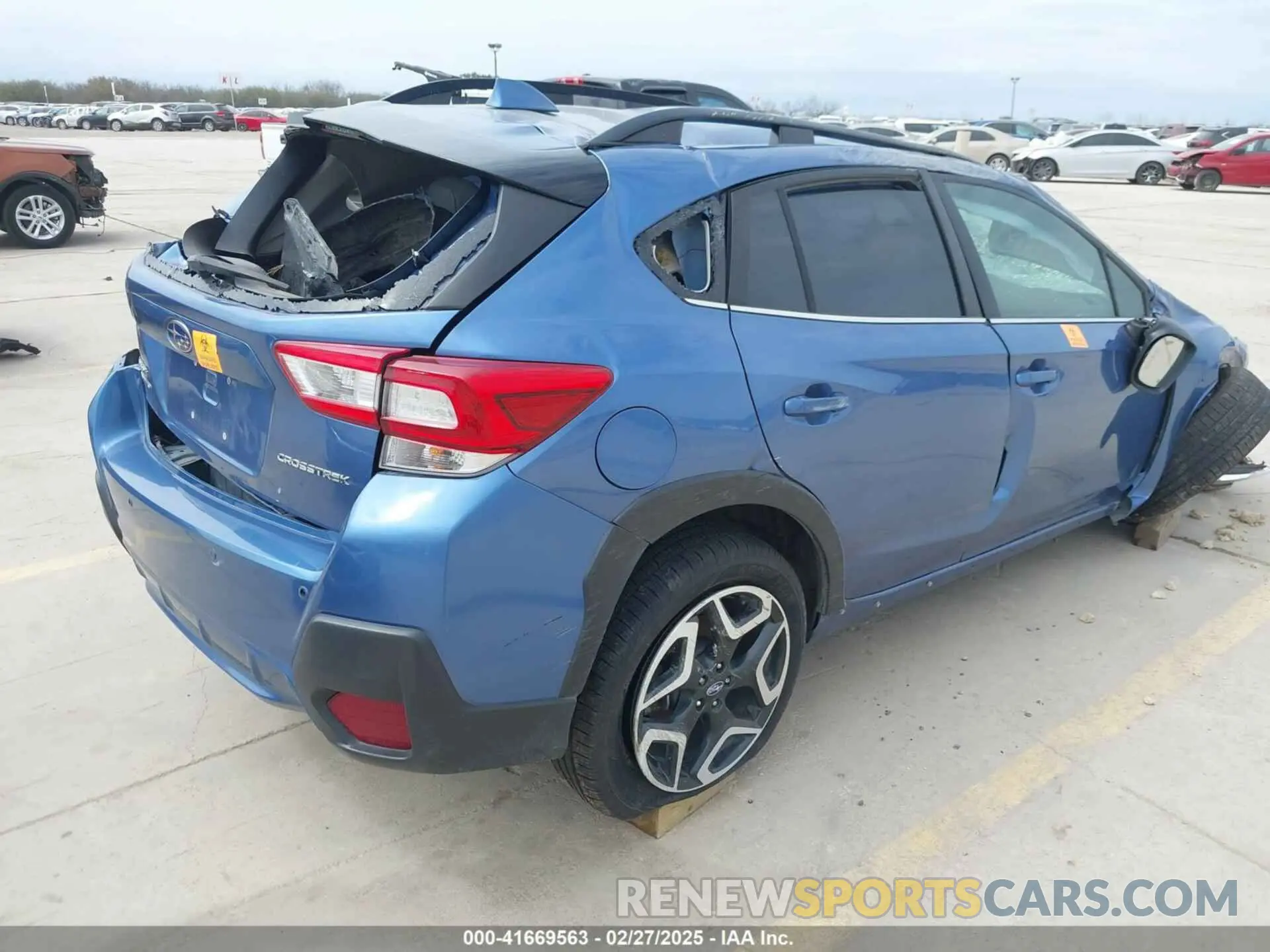 14 Photograph of a damaged car JF2GTAMC6KH315357 SUBARU CROSSTREK 2019