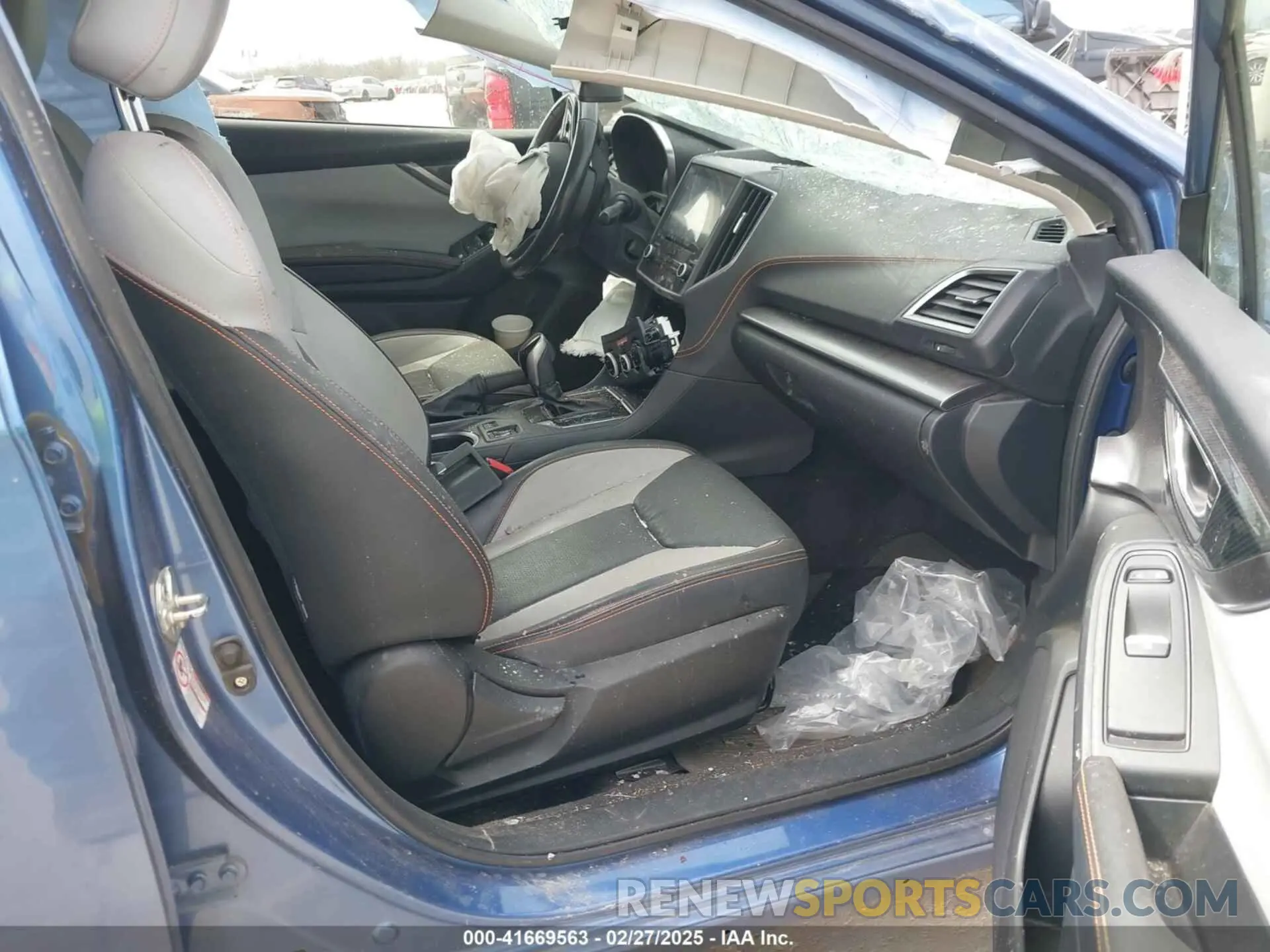 5 Photograph of a damaged car JF2GTAMC6KH315357 SUBARU CROSSTREK 2019