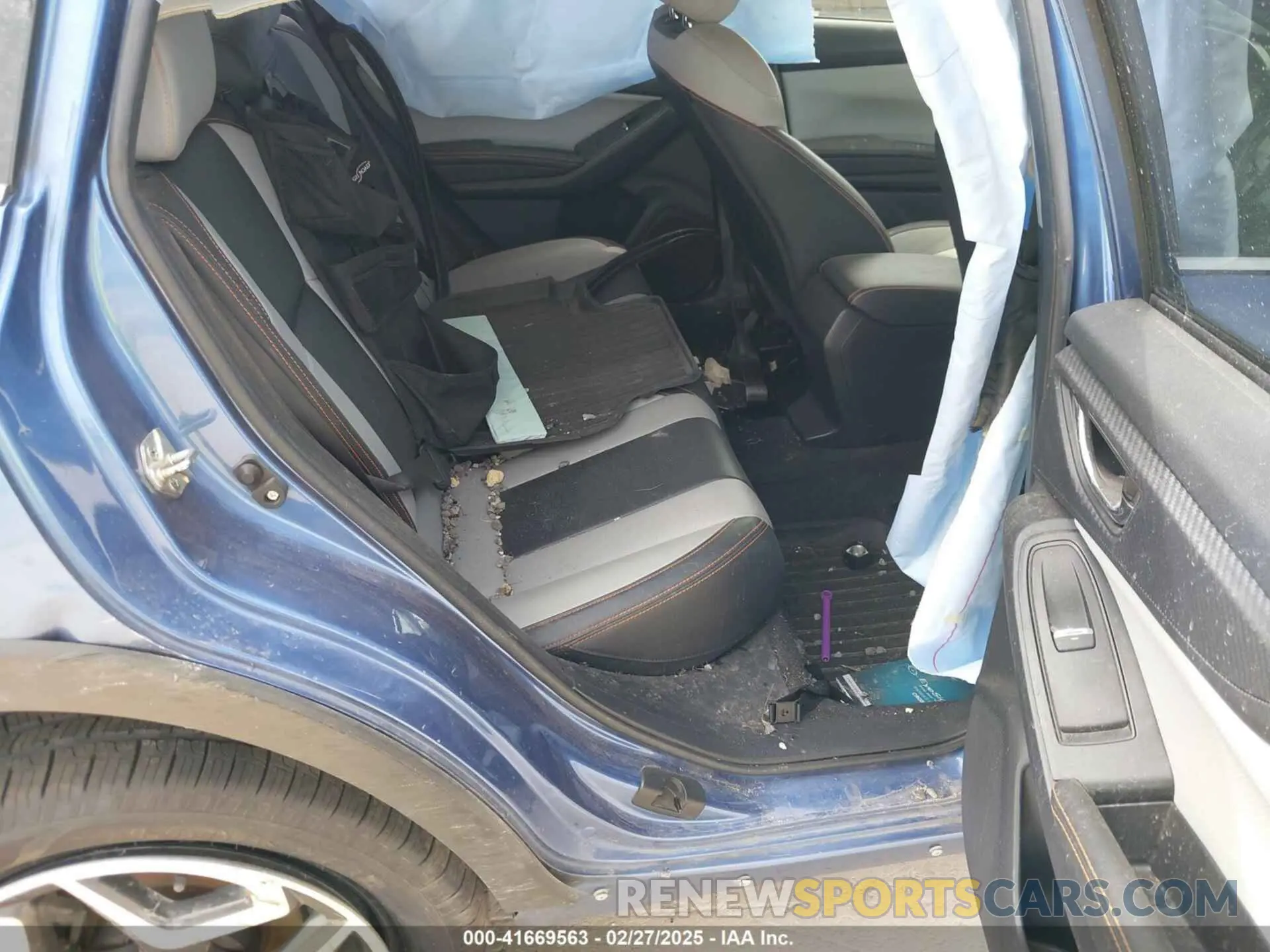 8 Photograph of a damaged car JF2GTAMC6KH315357 SUBARU CROSSTREK 2019