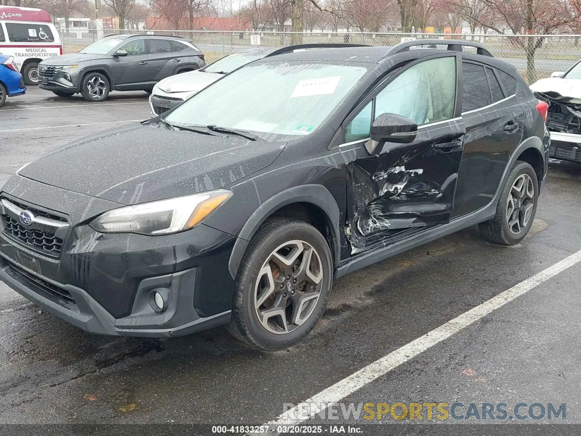 2 Photograph of a damaged car JF2GTAMC8K8258787 SUBARU CROSSTREK 2019