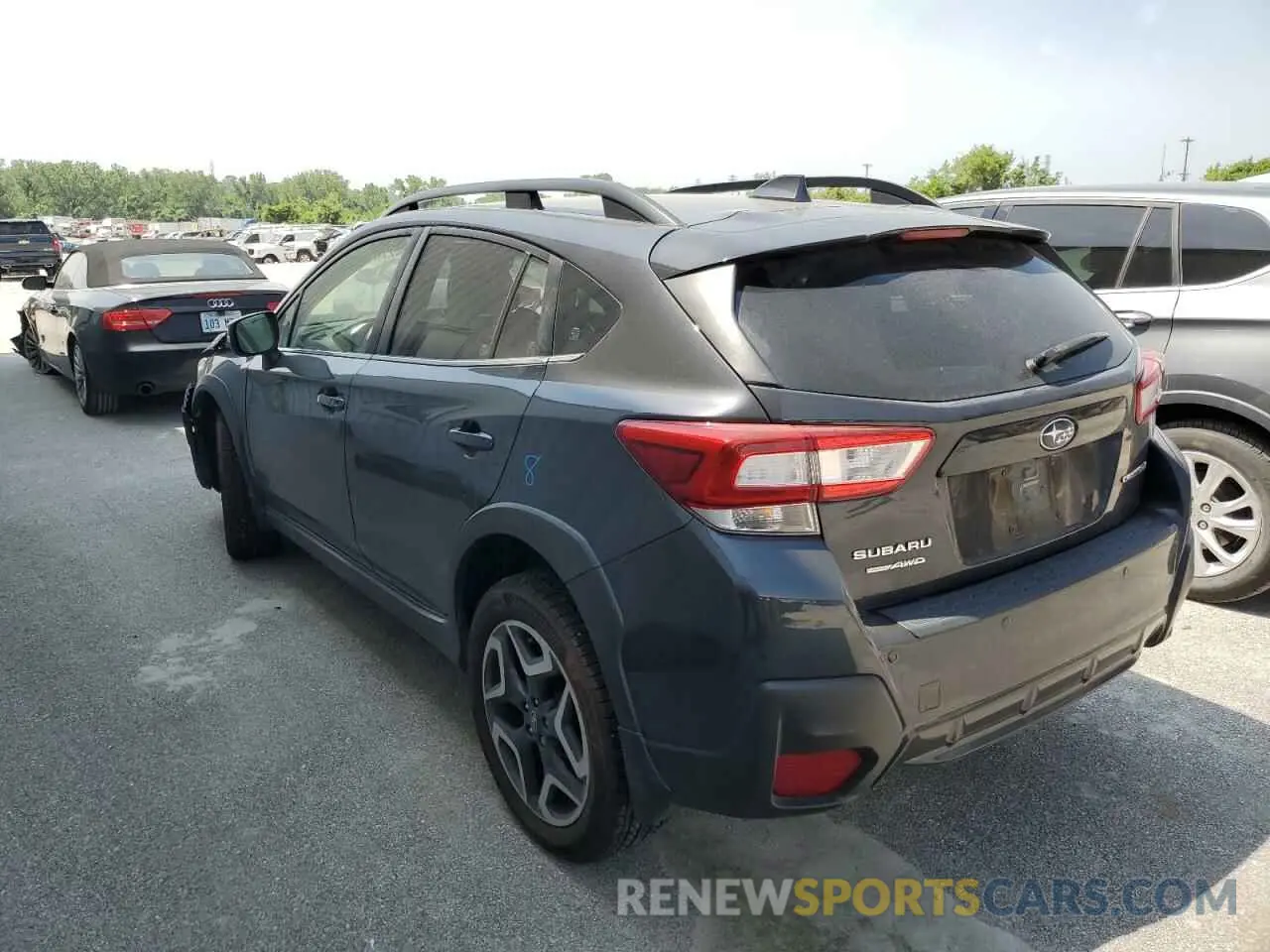 2 Photograph of a damaged car JF2GTAMC8KH363457 SUBARU CROSSTREK 2019
