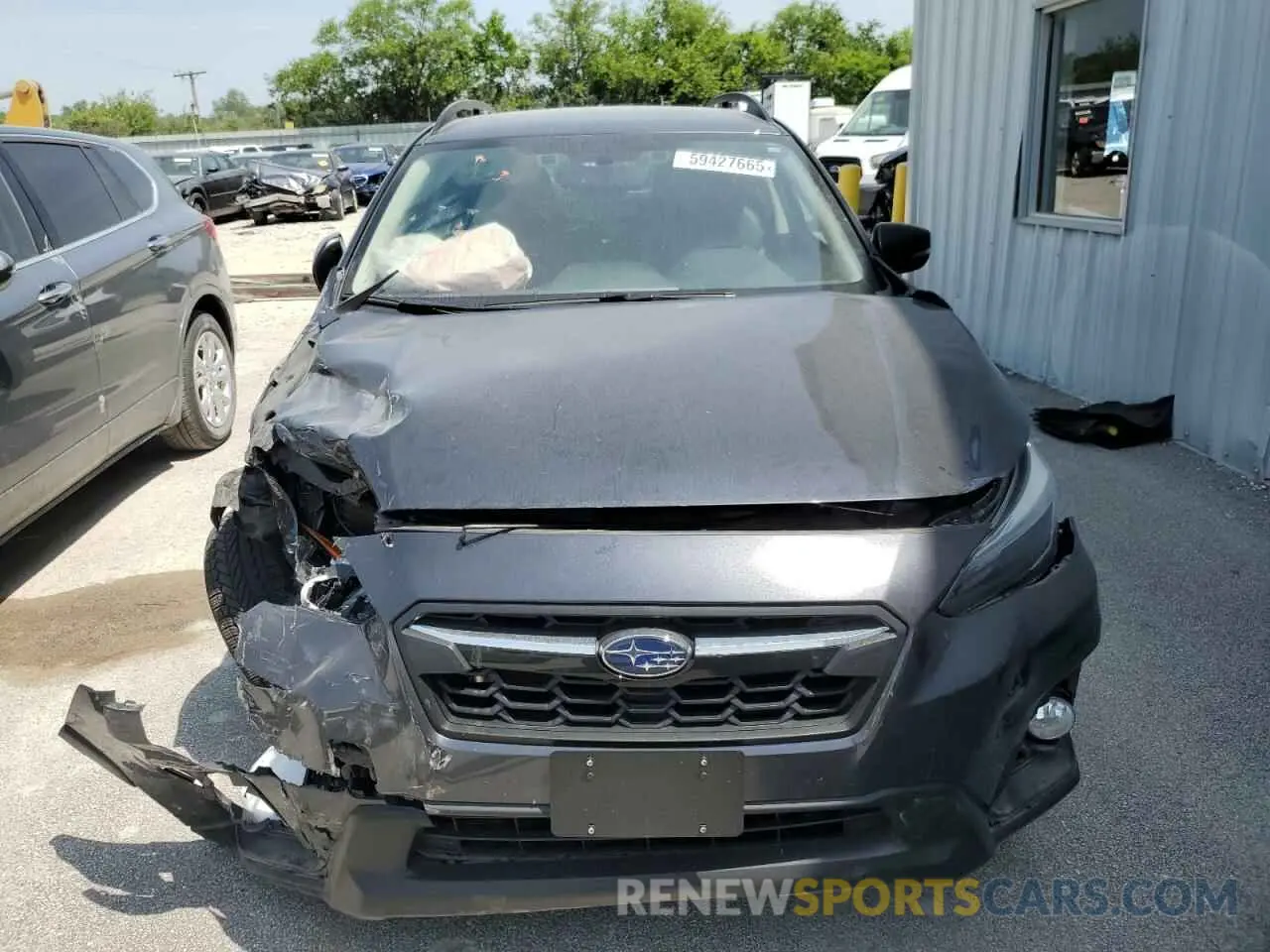 5 Photograph of a damaged car JF2GTAMC8KH363457 SUBARU CROSSTREK 2019