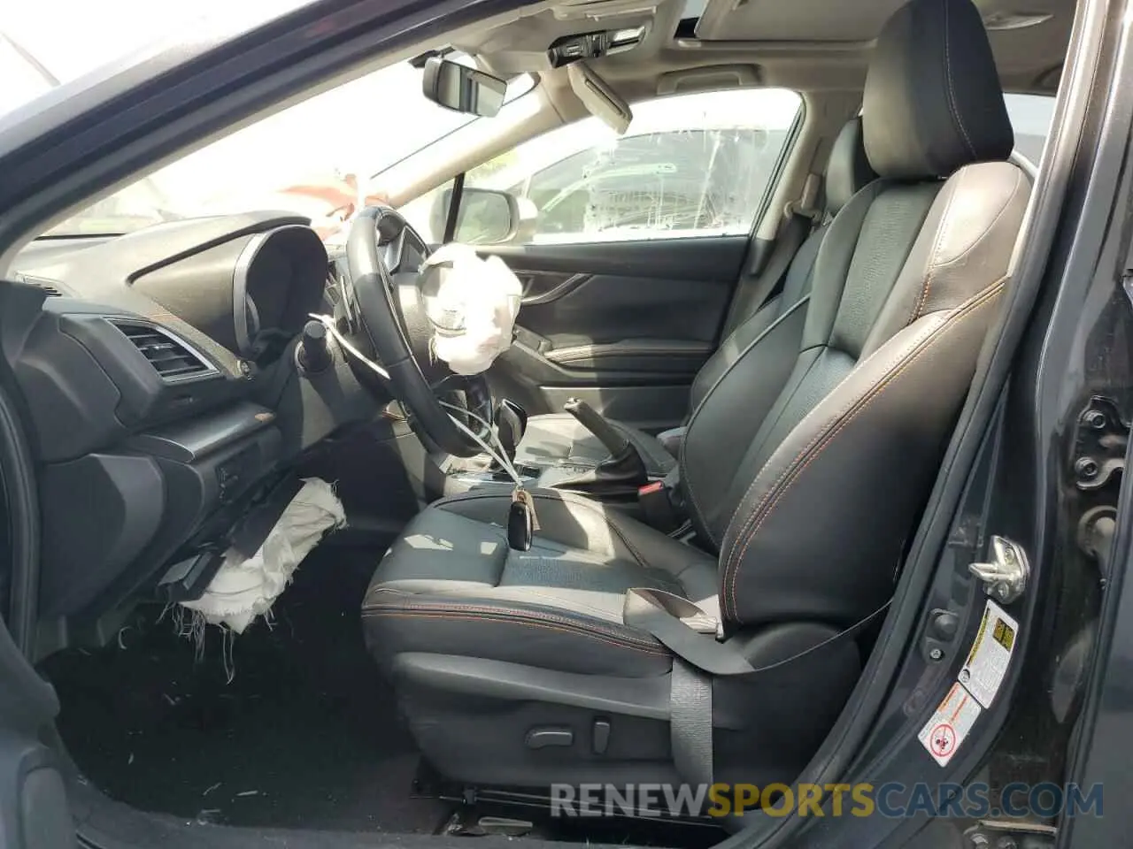 7 Photograph of a damaged car JF2GTAMC8KH363457 SUBARU CROSSTREK 2019