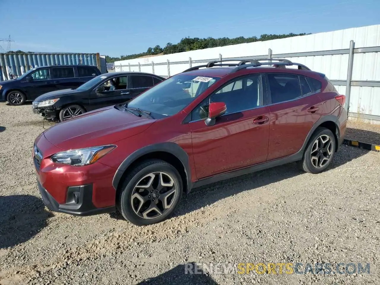 1 Photograph of a damaged car JF2GTAMC9K8237379 SUBARU CROSSTREK 2019
