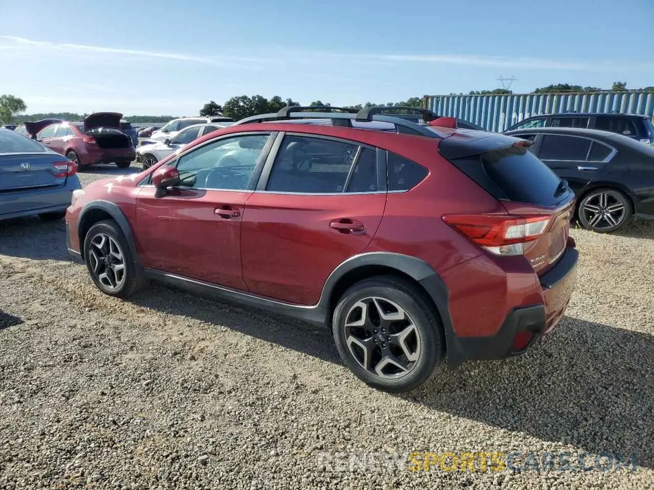 2 Photograph of a damaged car JF2GTAMC9K8237379 SUBARU CROSSTREK 2019