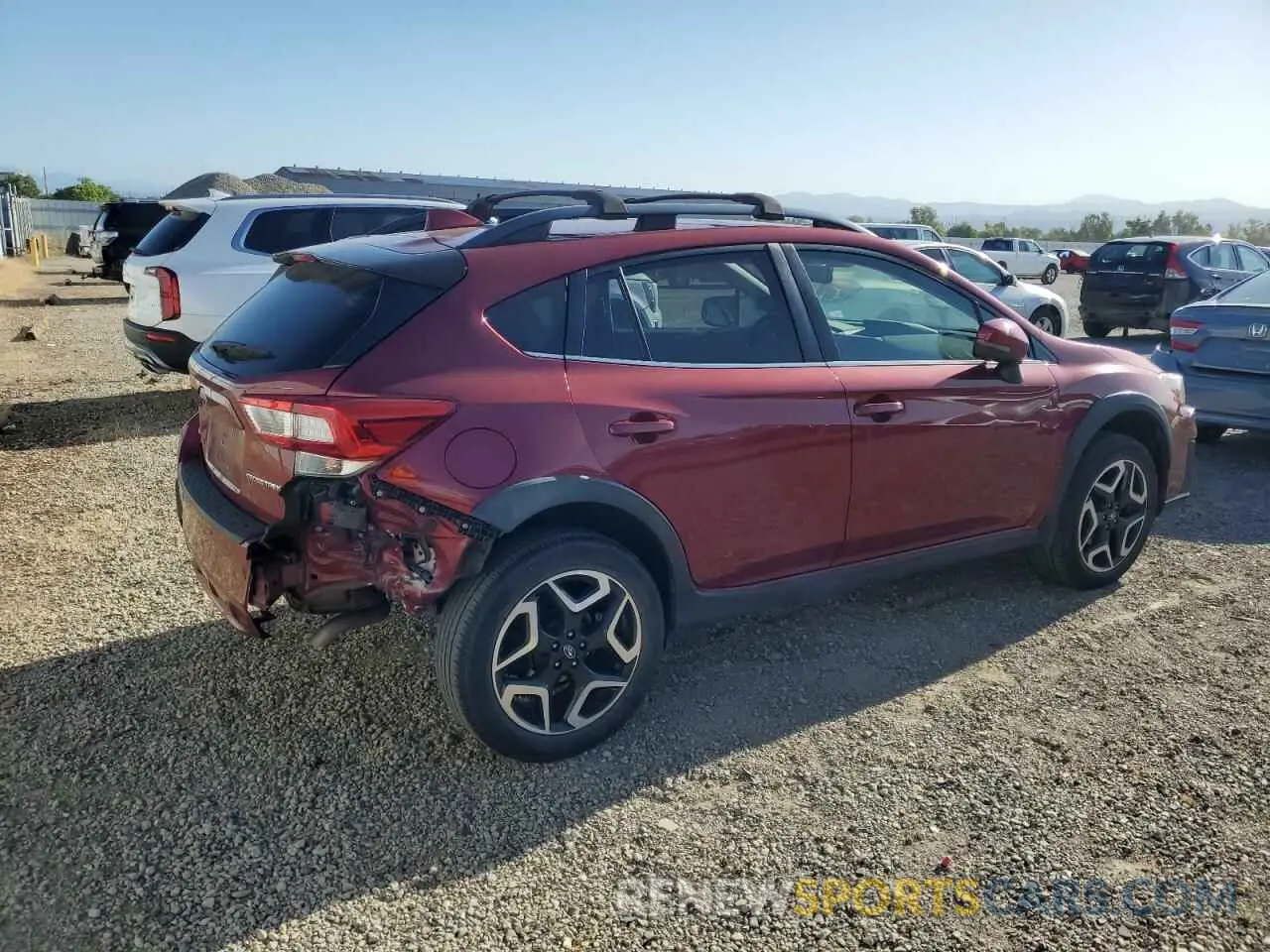 3 Photograph of a damaged car JF2GTAMC9K8237379 SUBARU CROSSTREK 2019